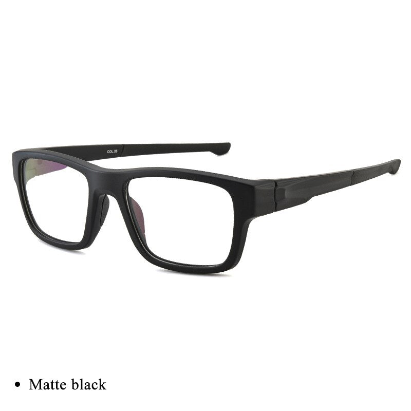 Bclear TR 90 Titanium Full Rim Sports Eyeglasses for Men - Lightweight & Durable Frame (Model ZT9224) - Perfect for Running, Cycling & Outdoor Activities