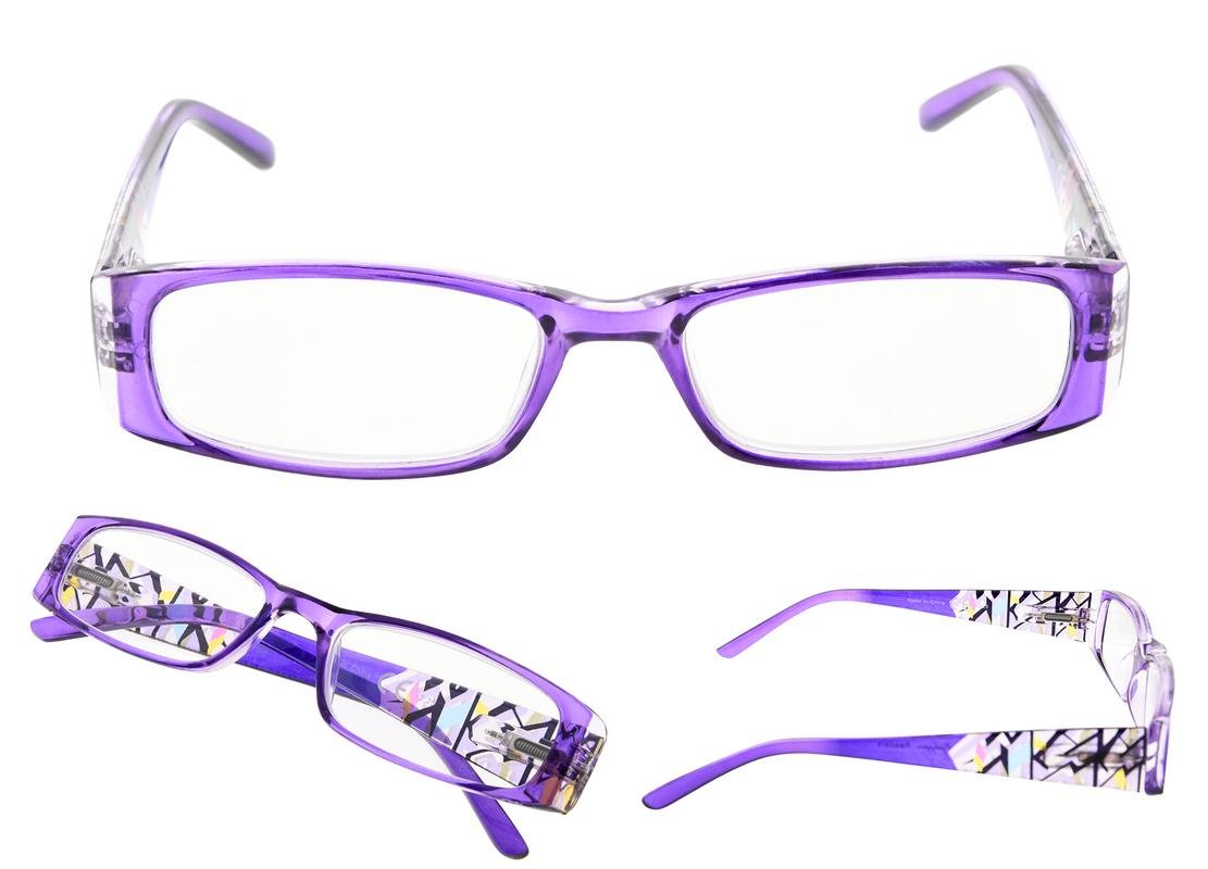 5-Pack Fashion Reading Glasses for Women - Trendy Colorful Readers for Reading, Working & Daily Use