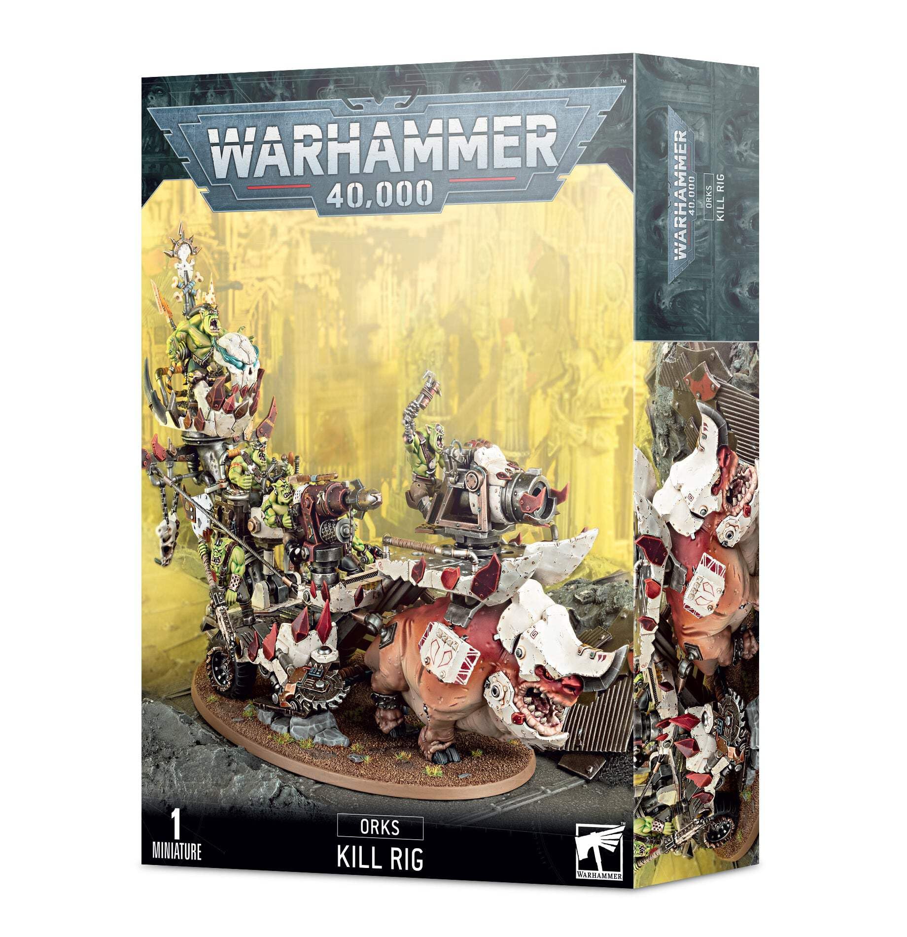 Warhammer 40,000 Orks Kill Rig - Games Workshop Miniature Wargaming Set - Perfect for Tabletop Battles & Strategy Games