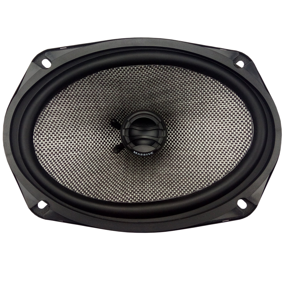 FX69 6x9 Inch 2-Way 80 Watts RMS Coaxial Car Speakers - Premium Sound for Cars, Trucks & SUVs