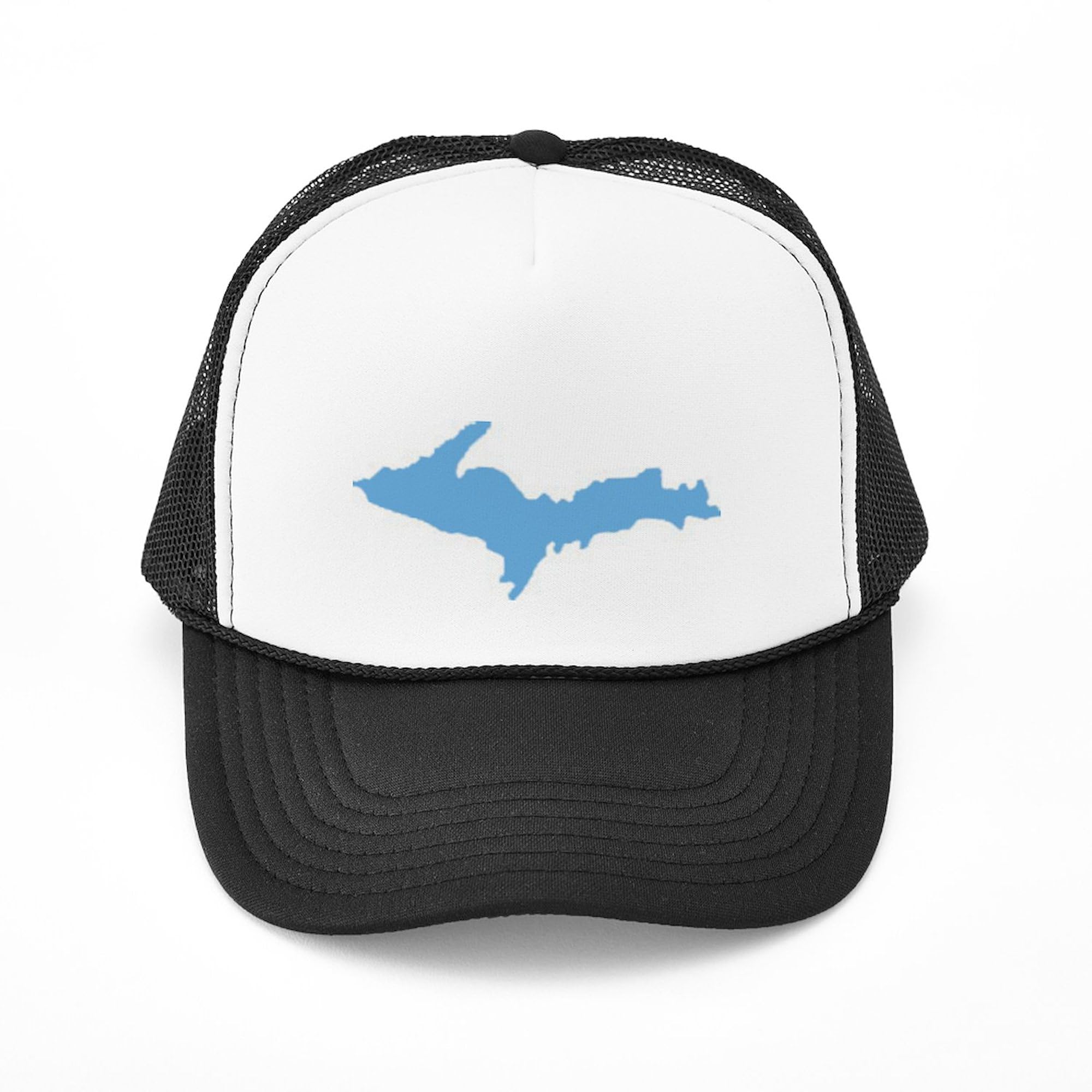 Adjustable Snapback Trucker Hat - Blue UP Design | Comfortable & Stylish for Outdoor Activities, Sports, and Casual Wear