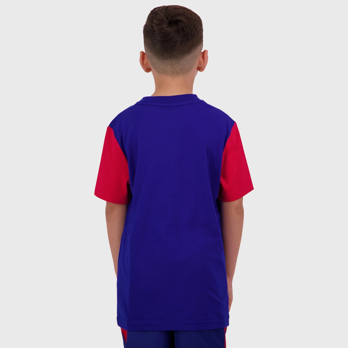 Canterbury Kids Legends Short Sleeve T-Shirt - Royal Blue & Red - Soft Cotton Tee for Boys & Girls - Perfect for School, Sports & Casual Wear