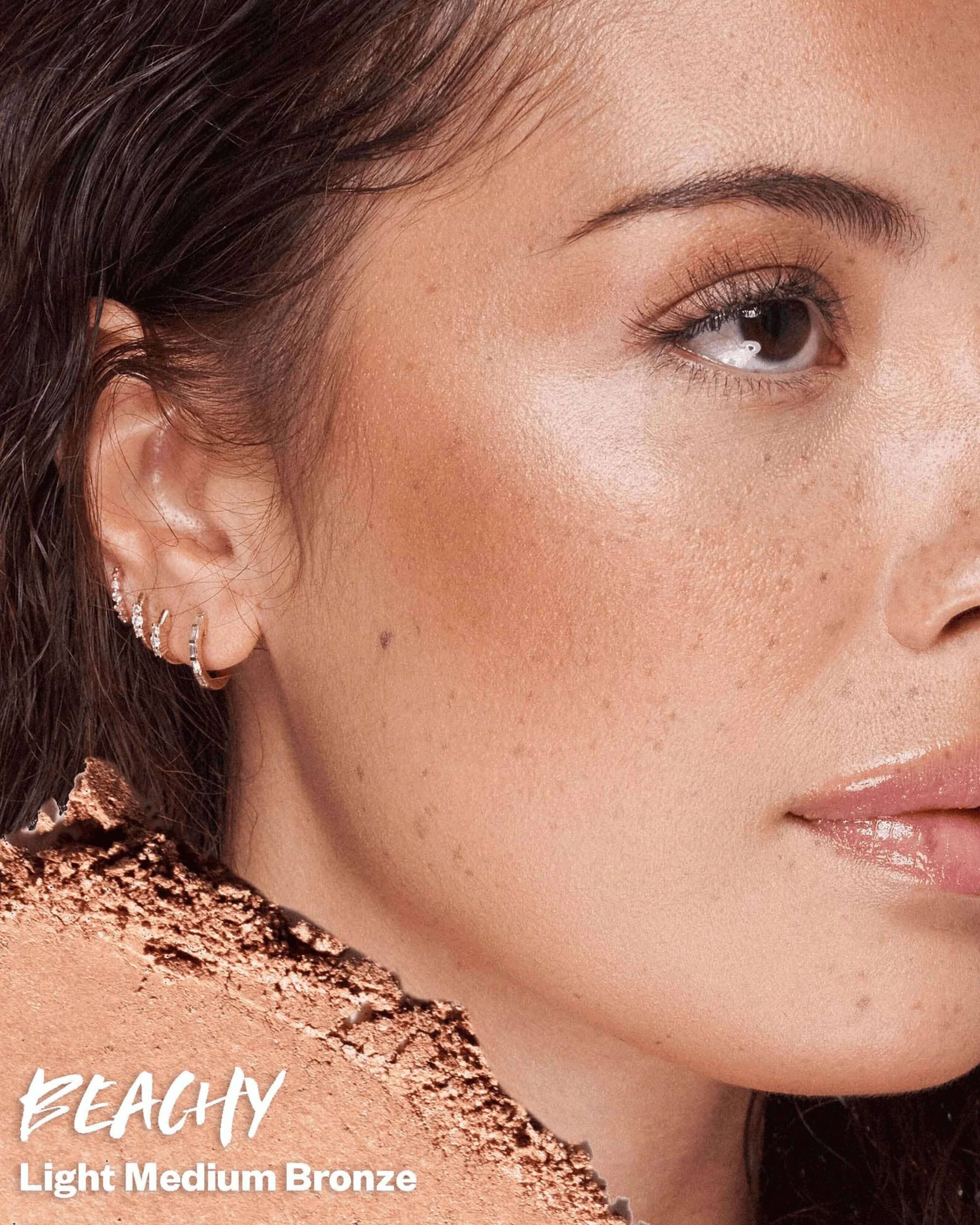 The Sun Show Glowy Warmth Bronzer - Natural Sun-Kissed Makeup for a Radiant Summer Look | Perfect for Beach Days & Outdoor Events