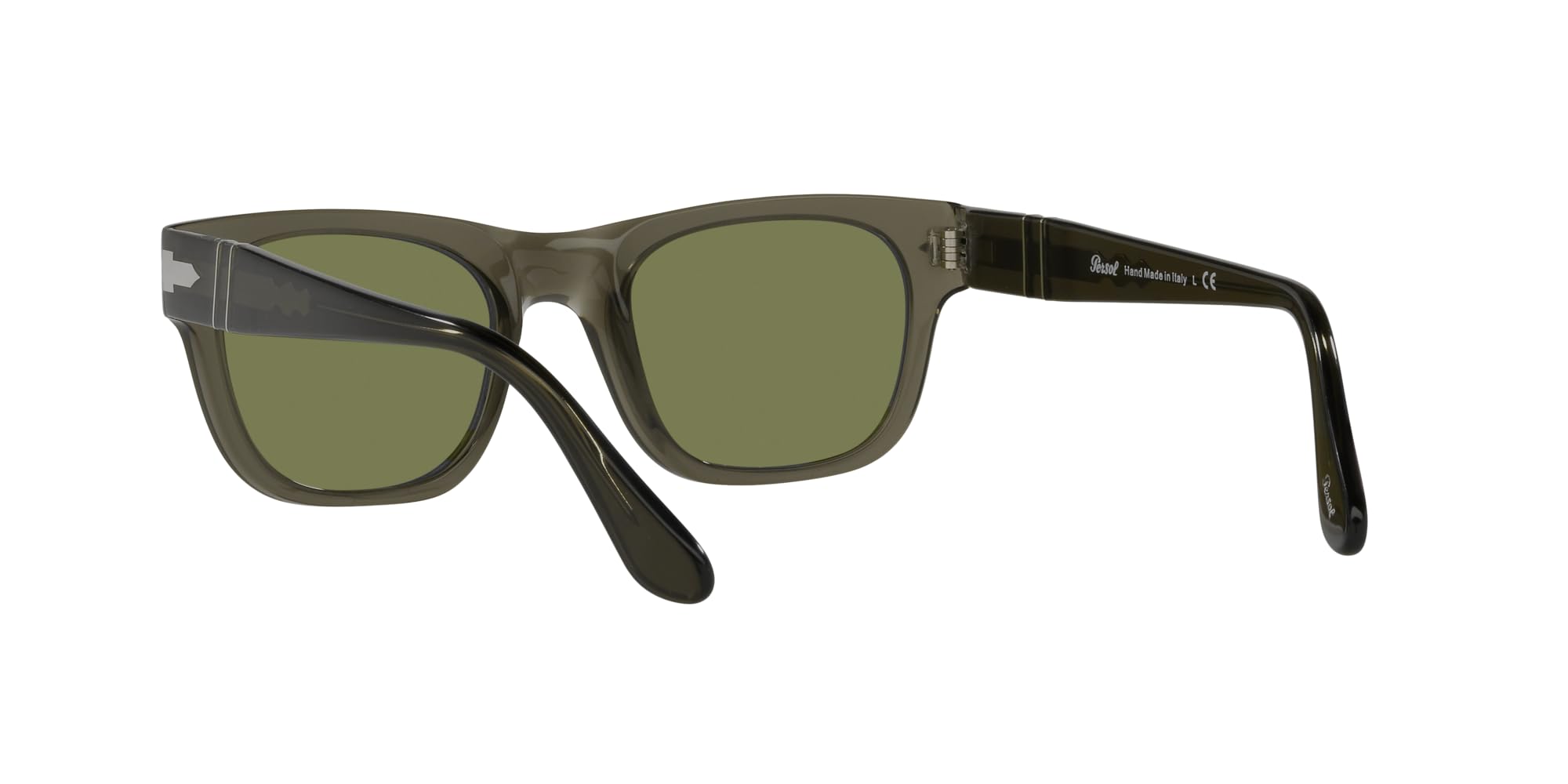 Persol PO3269S Square Sunglasses for Men & Women - UV Protection Polarized Lenses - Classic Retro Style - Perfect for Driving, Travel & Outdoor Activities