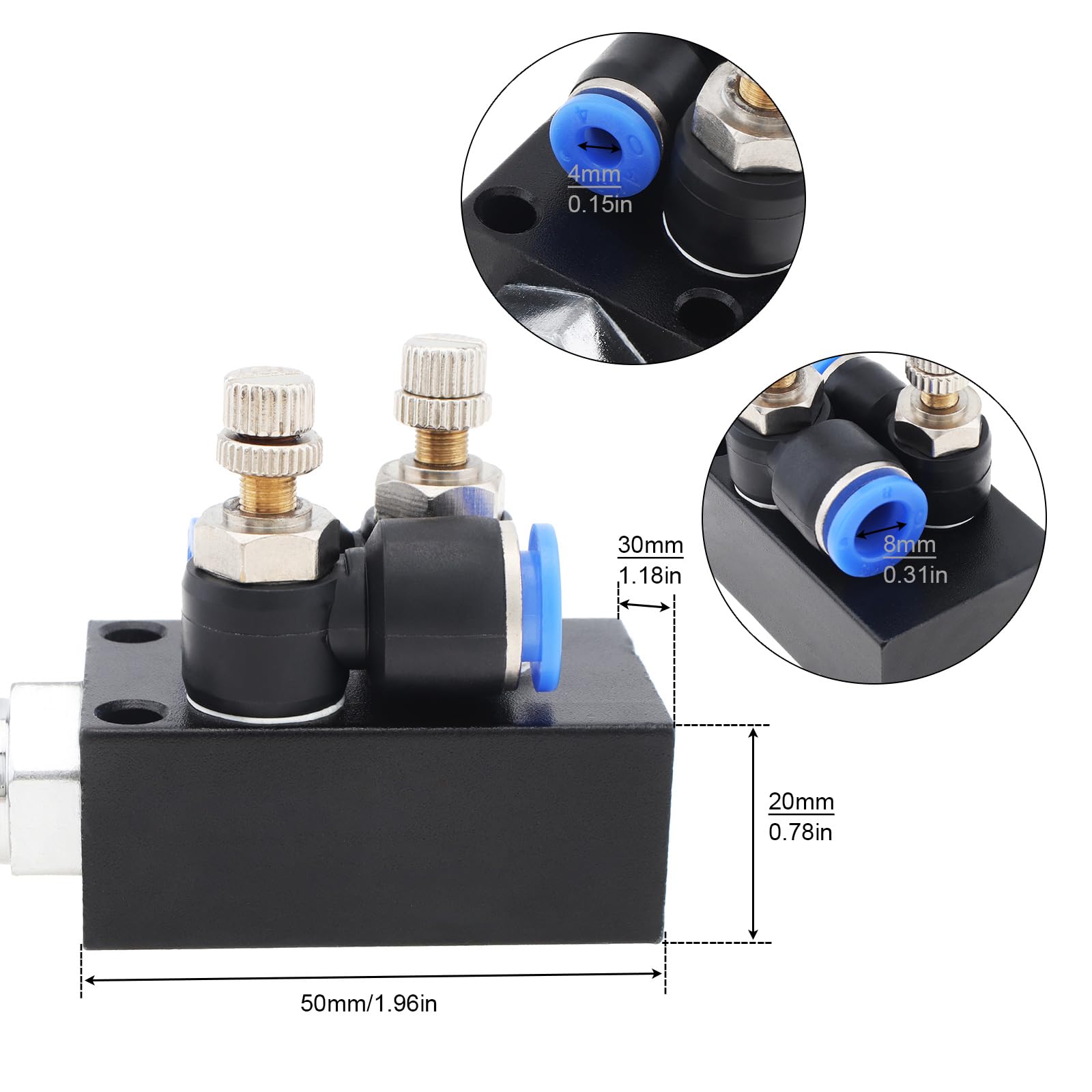 320mm Stainless Steel Flexible Tube Coolant Spray System - Universal Metal Cutting, Engraving & Cooling Machine Mist Lubrication Sprayer | Perfect for CNC, Lathe & Milling Operations