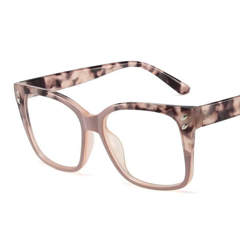 CCspace Women's Full Rim Square TR90 Reading Glasses +1.00 to +4.00 - Lightweight & Durable Eyewear for Reading, Office, and Computer Use