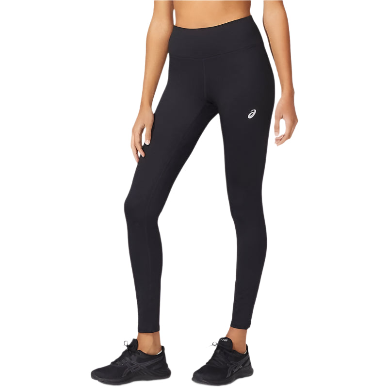 ASICS Women's Silver Running Tights - High-Performance Workout Leggings for Jogging, Gym & Yoga | Moisture-Wicking & Comfortable Fitness Apparel