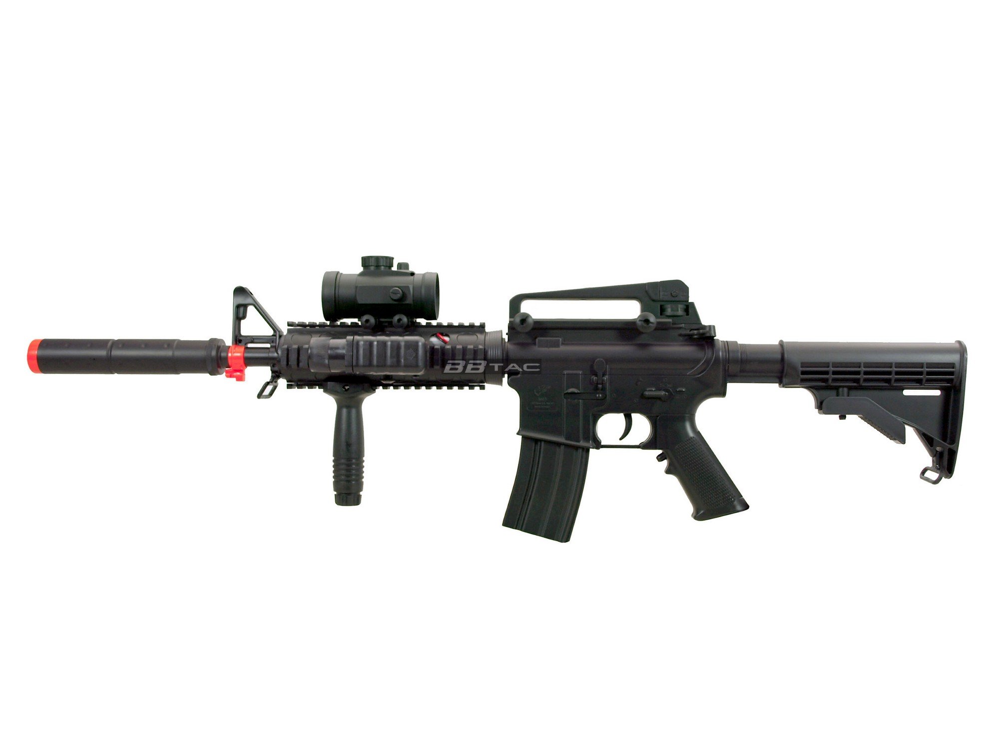BBTac M83 Airsoft Gun - Electric Full/Semi Auto AEG Rifle with Tactical Accessories | Perfect for Outdoor Skirmishes, Target Practice & Airsoft Battles
