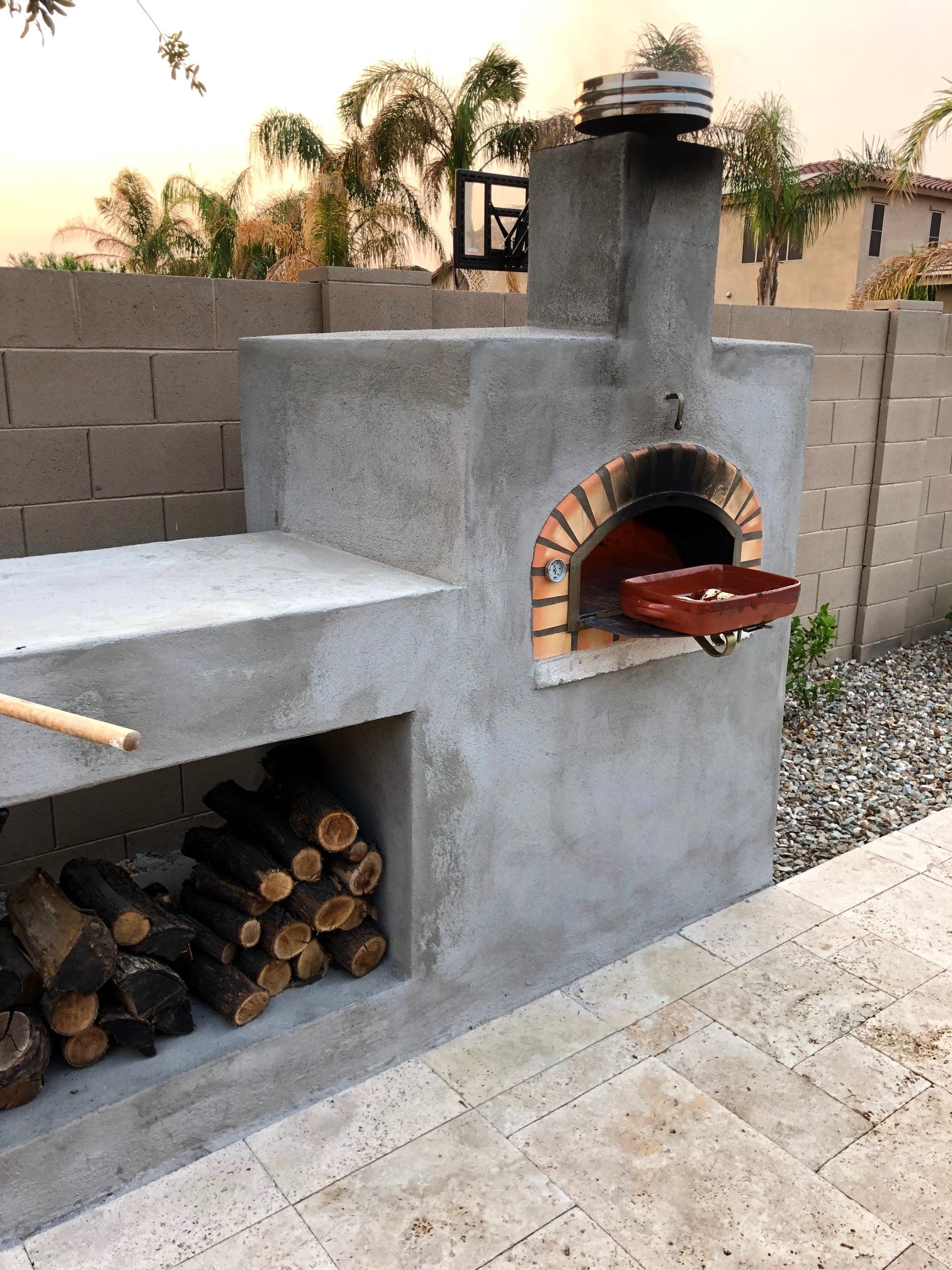 Professional PIZZAIOLI Wood Fired Pizza Oven for Outdoor Cooking - Perfect for Backyard, Patio, and Camping - Authentic Italian Pizza Maker