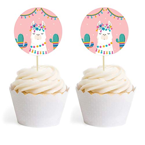 Round Cupcake Toppers