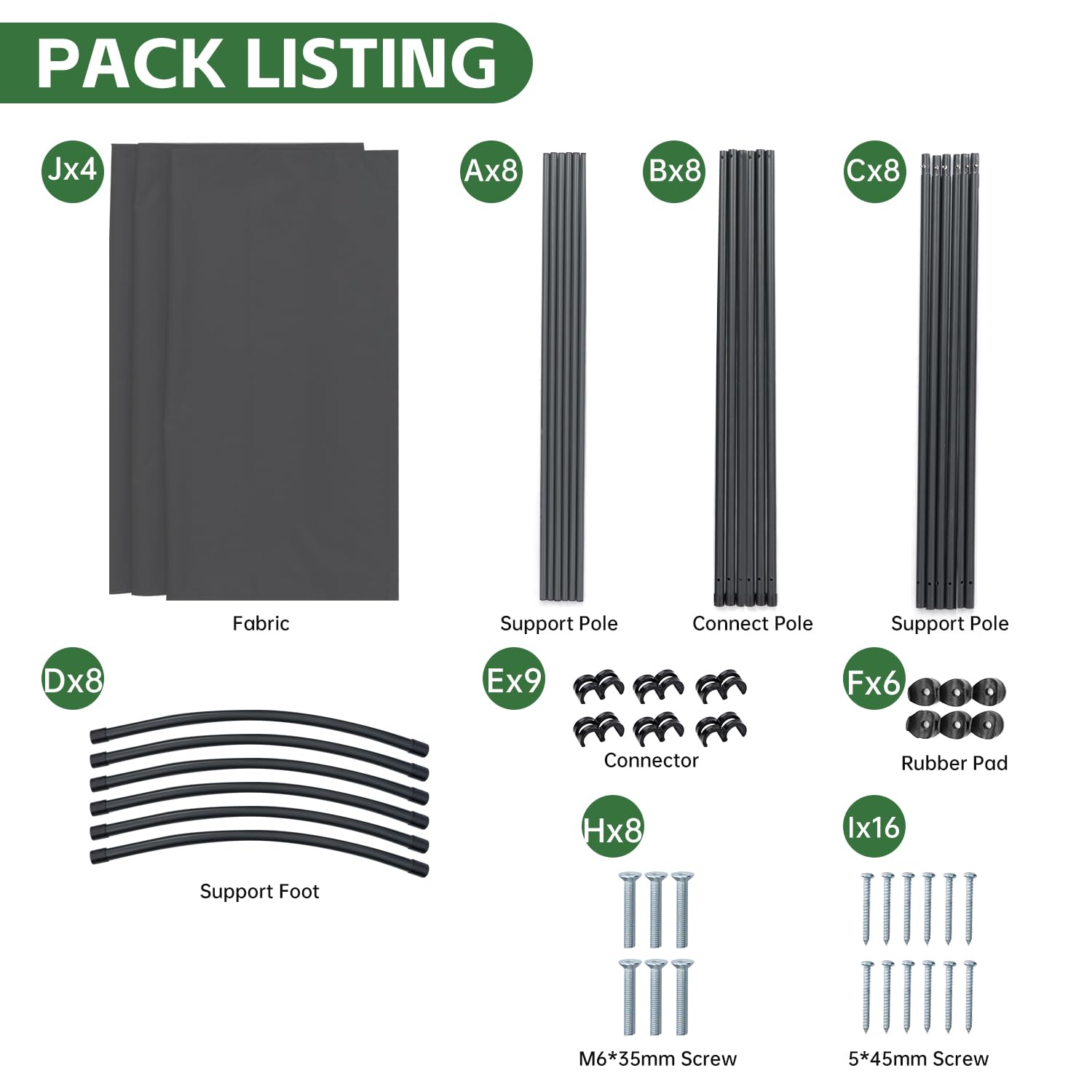 YASRKML 4-Panel Folding Room Divider Privacy Screen - Portable Freestanding Partition Panel with Fabric for Home, Office & Event Separation - Grey | Ideal for Bedroom Privacy, Office Space Division & Wedding Decor