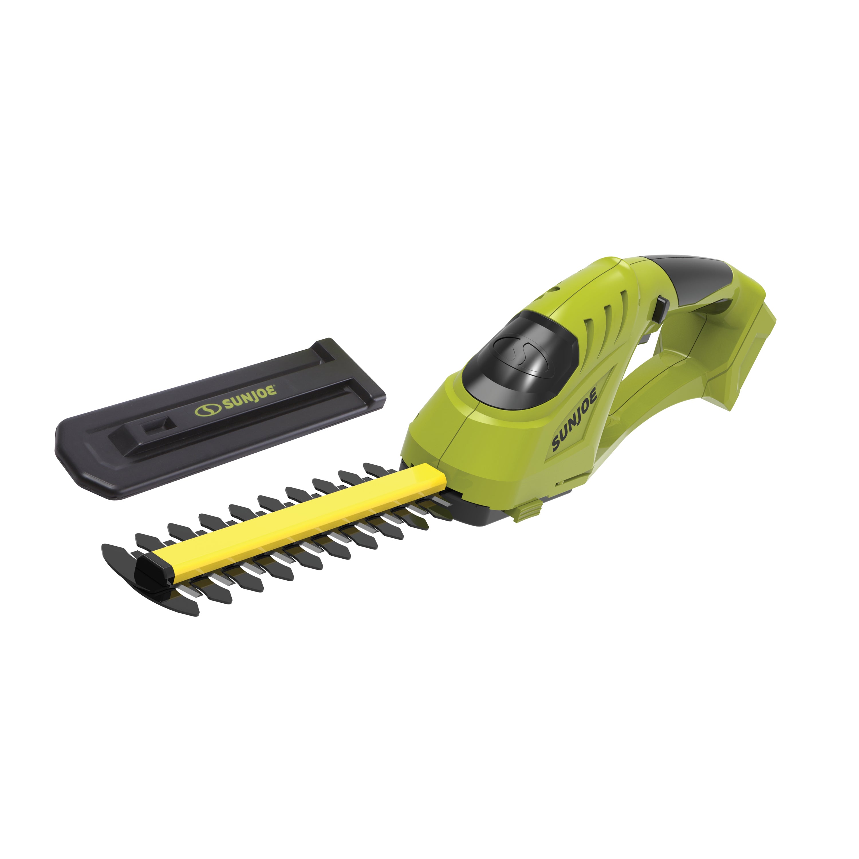 Sun Joe 24V SSEG CT 24 Volt IONMAX Cordless Handheld Shrubber & Grass Trimmer - Lightweight Battery Powered Yard Tool for Lawn Care, Gardening & Landscaping