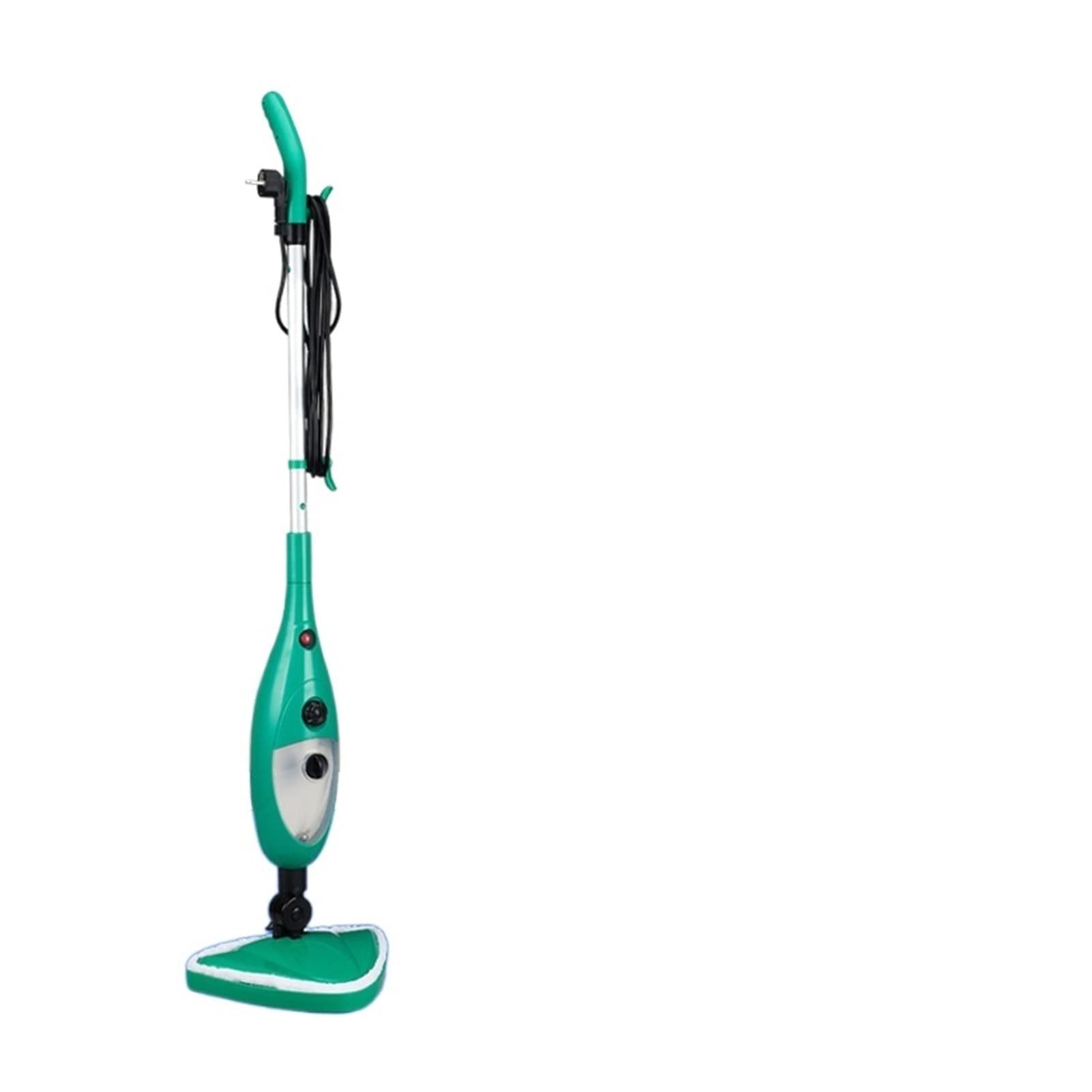 10-in-1 Steam Mop Cleaner for Laminate, Hardwood, Tile & Carpet Floors - Multi-Surface Steamer for Kitchen, Garment, Clothes & Pet Hair - Whole House Cleaning Tool (Green) - Perfect for Deep Cleaning Floors, Sanitizing Surfaces & Refreshing Fabrics