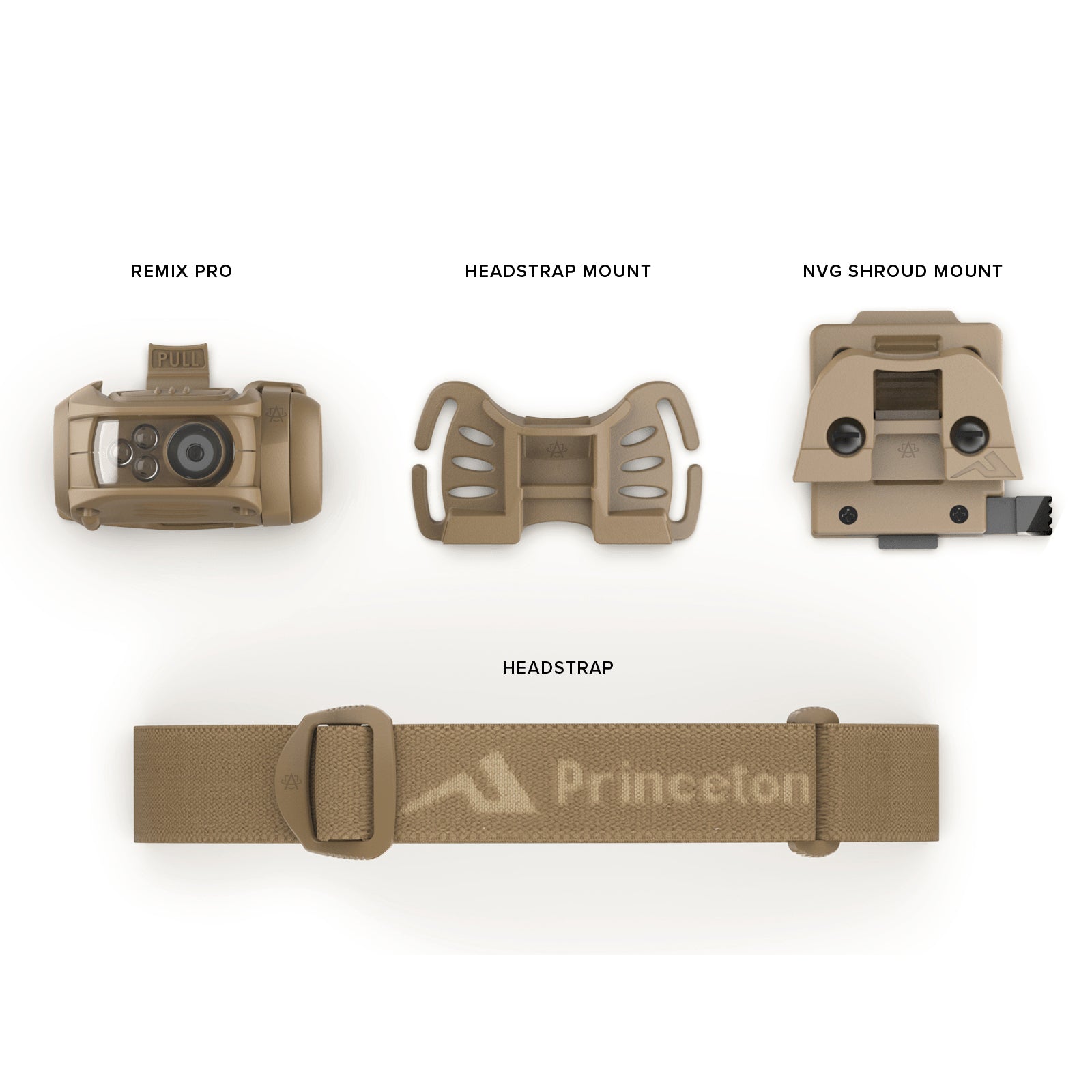 Princeton Tec Remix Pro MPLS Headlamp - 300 Lumens LED Headlight with 17-Hour Runtime - Perfect for Camping, Hiking, Running & Outdoor Adventures