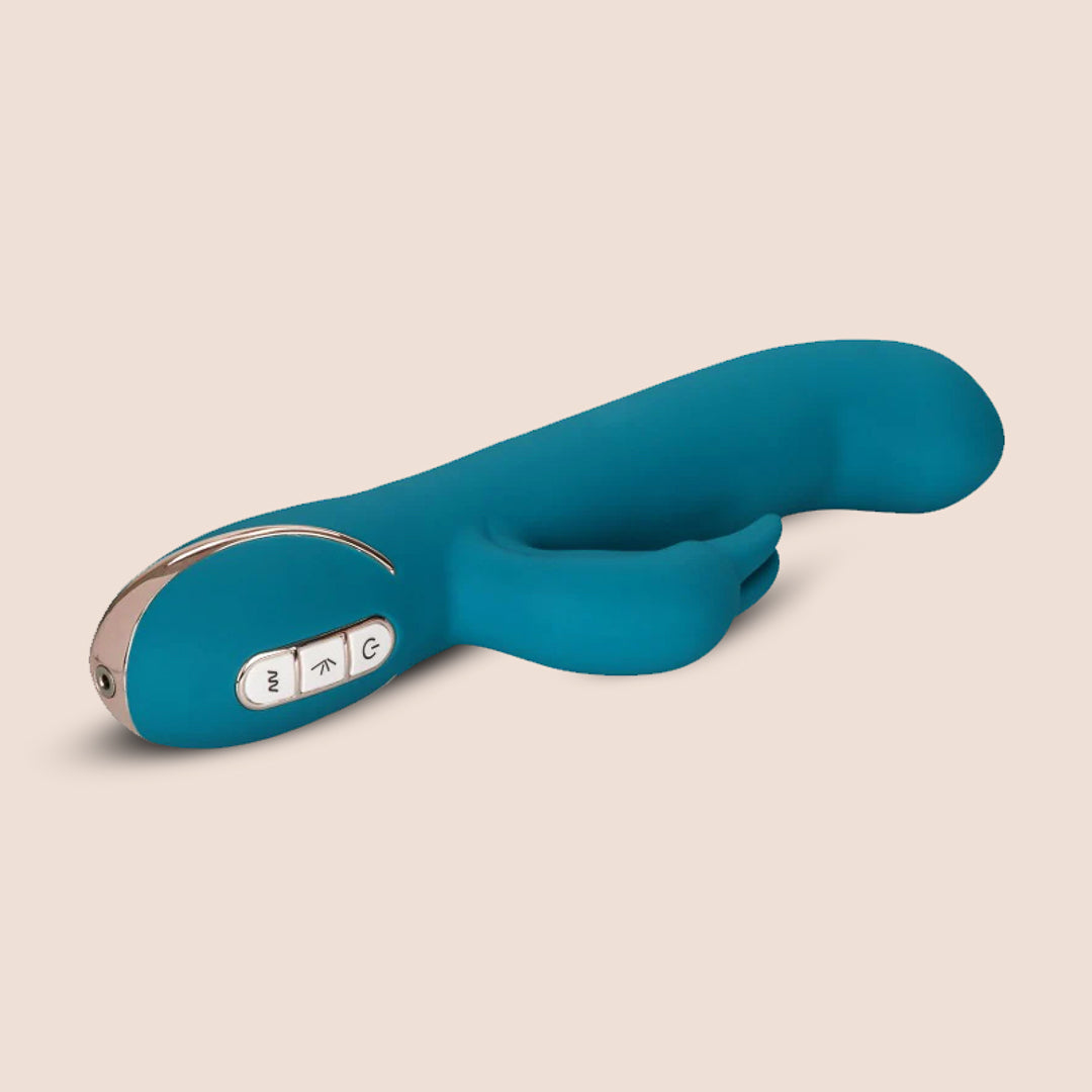 Jack Rabbit® Signature Silicone Rocking G Rabbit Vibrator - Dual Stimulation G-Spot & Clitoral Massager for Women - Perfect for Solo Play & Couples Intimacy