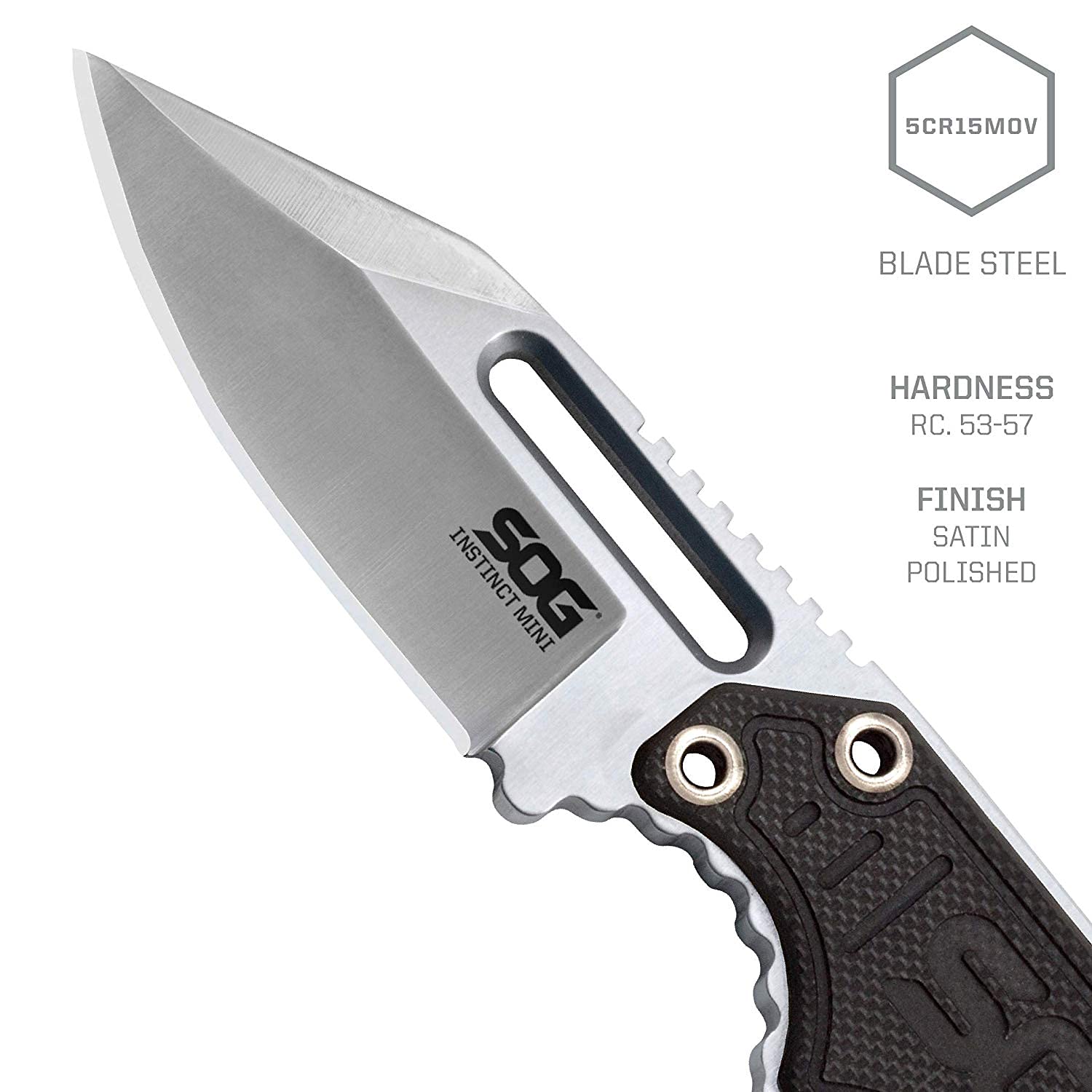 SOG Instinct Mini Fixed Blade Knife - 8.75