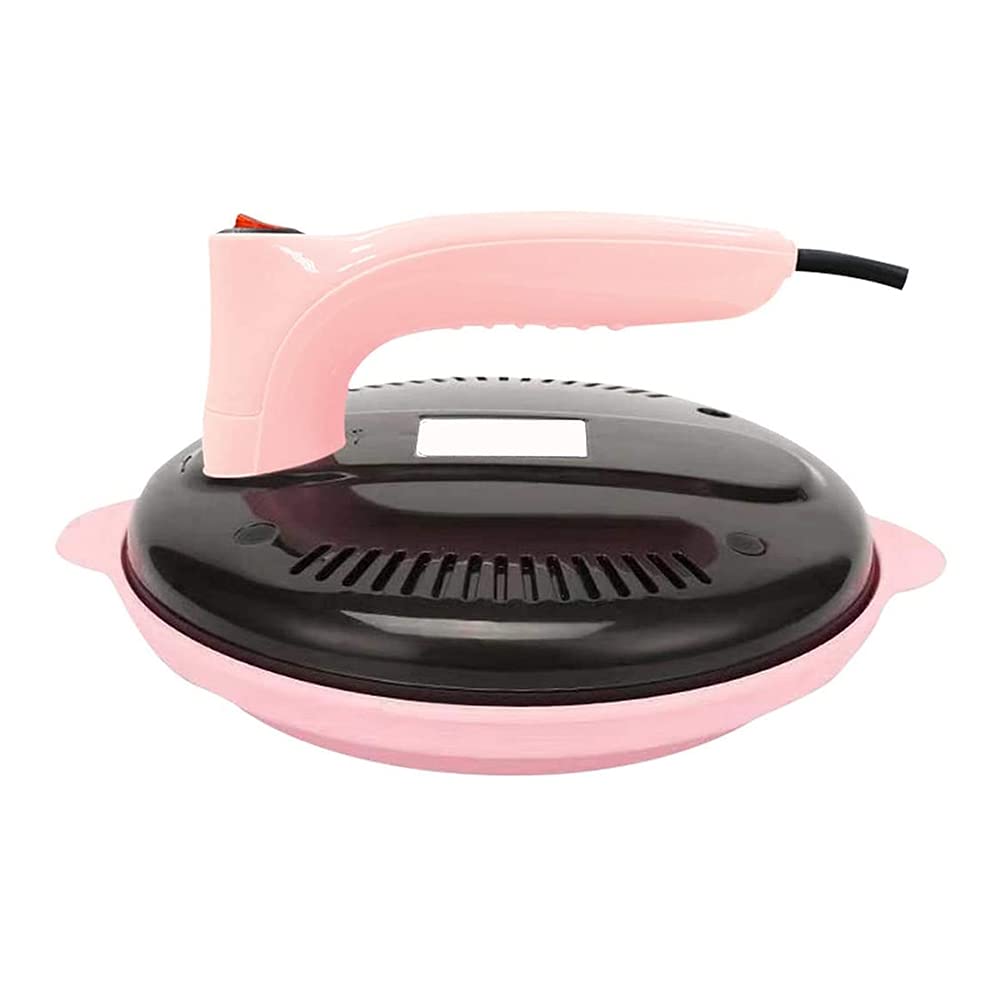 JJINPIXIU Electric Pancake Maker - Automatic Non-Stick Baking Pan with Rotating Handle & One-Touch Button - Perfect for Spring Rolls, Crepes, Waffles - Ideal for Breakfast, Brunch, Snacks & Family Cooking
