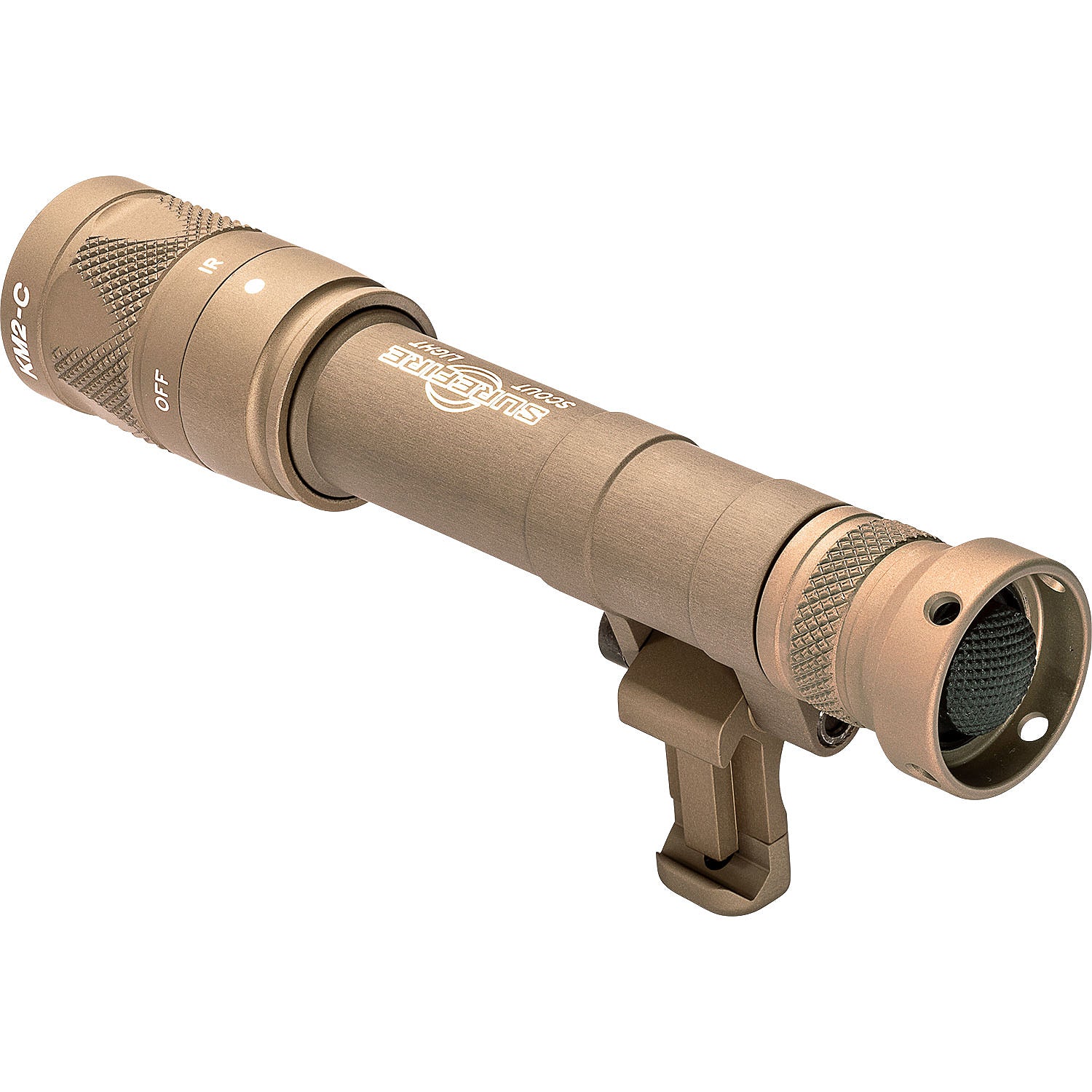 SureFire Scout Light Pro Infrared Tactical Flashlight - 350 Lumens High-Intensity LED Weapon Light for Hunting, Military & Outdoor Adventures