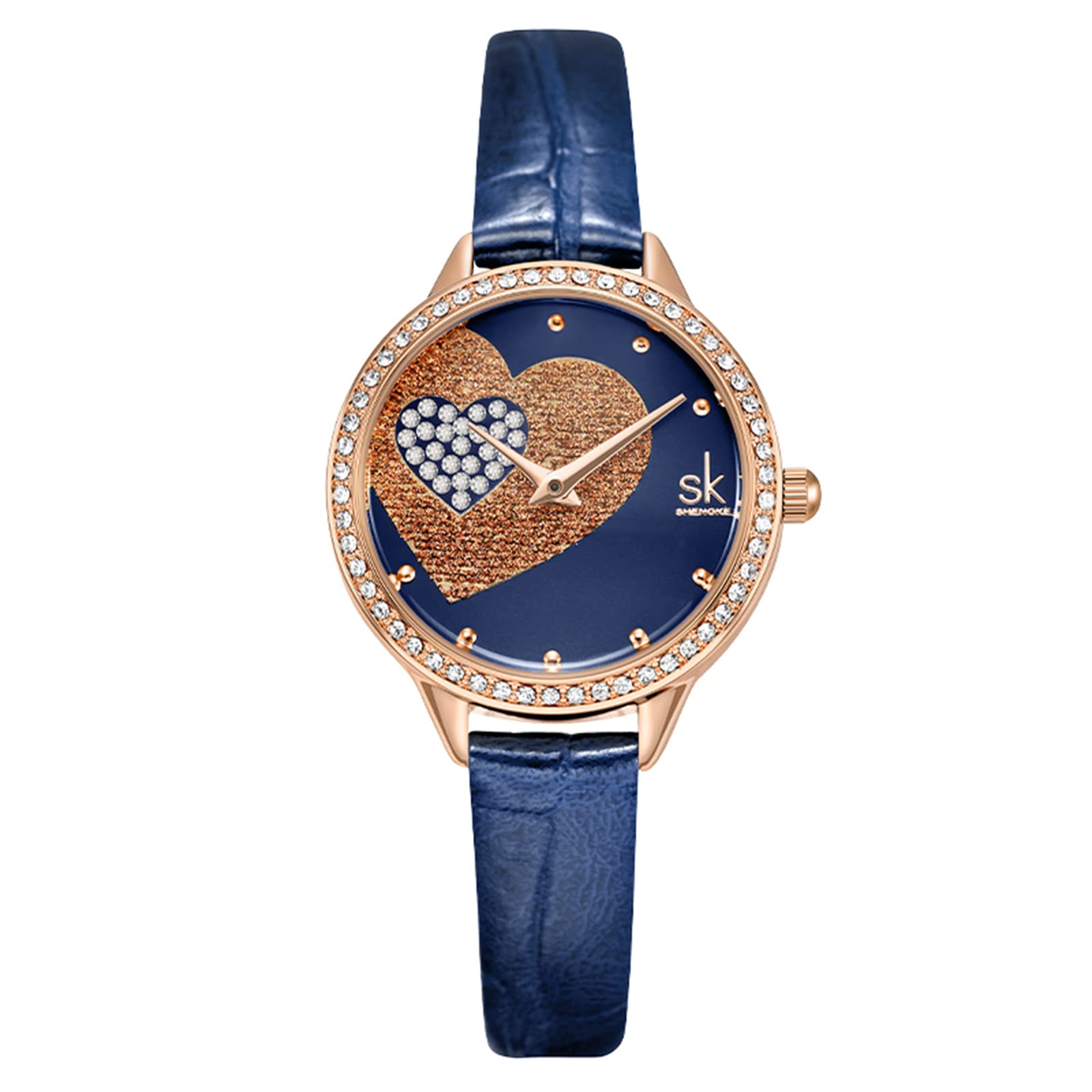 SHENGKE Luxury Analog Women's Watch - Waterproof Fashion Casual Dress Watch for Ladies (Relogio Feminino) - Perfect for Office, Party & Everyday Wear