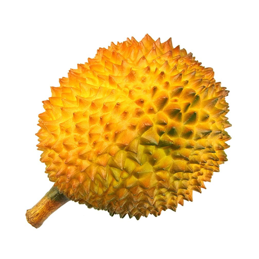 YARNOW 5Pcs Artificial Durian Fruit - Lifelike Foam Fake Fruit for Photography Props, Home Decor, Party & Festival Decoration - Realistic Desktop Display (Random Color) - Perfect for Food Styling, Table Centerpieces & Tropical Themed Events