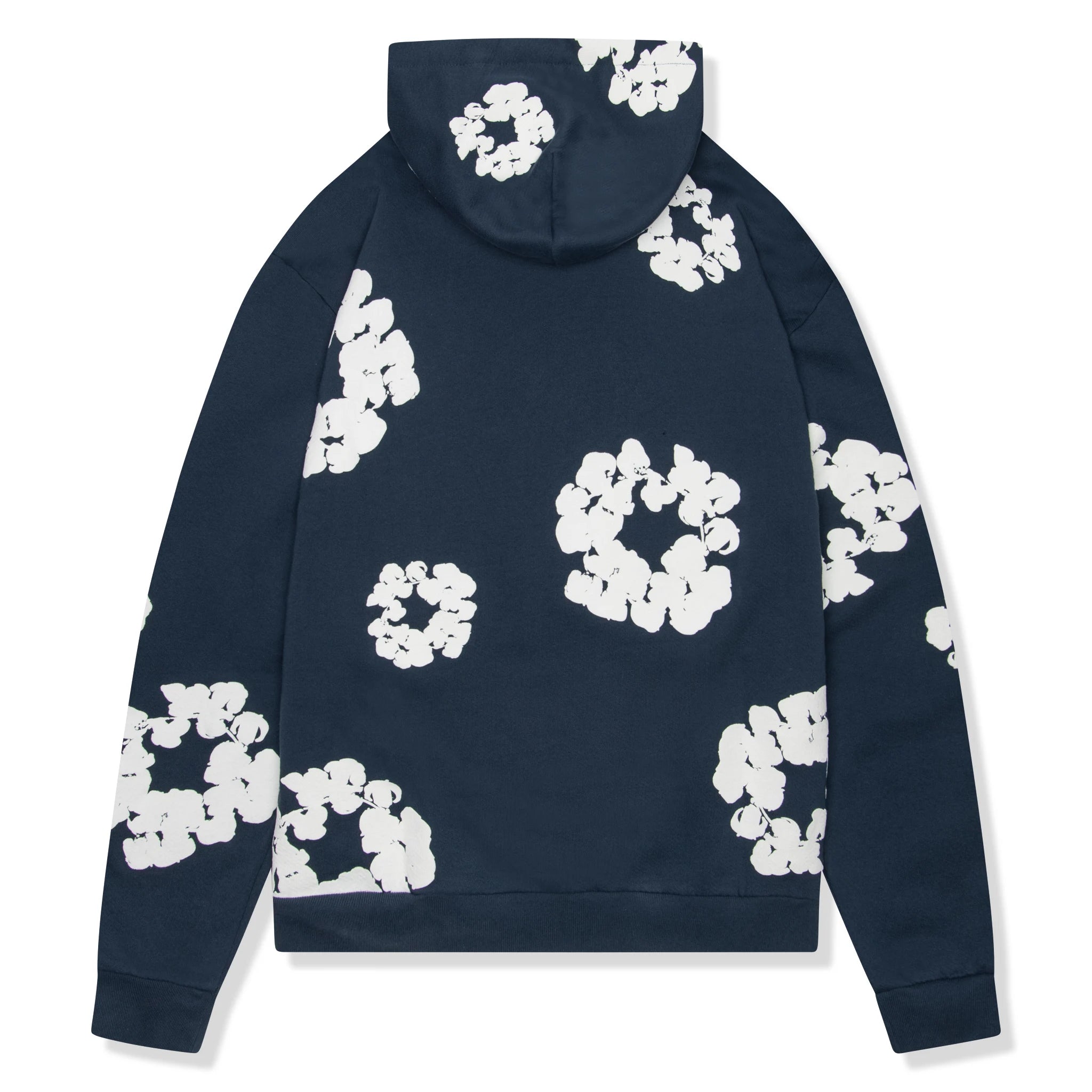 Denim Tears Cotton Wreath Navy Hoodie - Stylish Streetwear for Men & Women | Perfect for Casual Outfits, Urban Fashion, and Everyday Wear