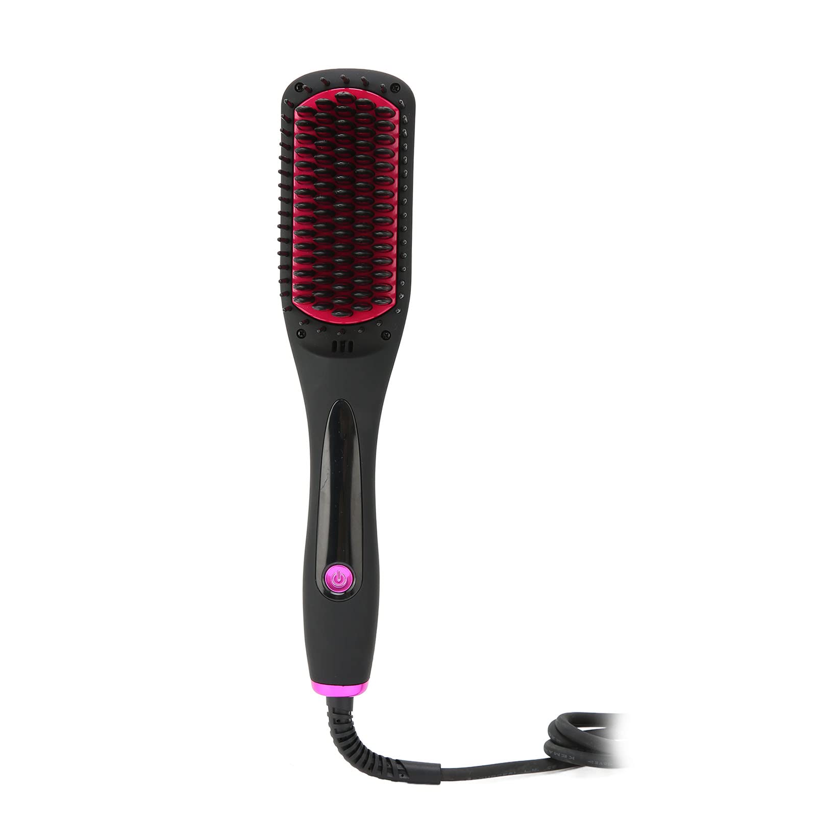 Electric Hair Straightening Comb - 60W Hot Air Brush for Smoothing & Styling, Fast Heating for Home Use (UK Plug) | Perfect for Salon-Quality Hair at Home, Travel & Daily Styling