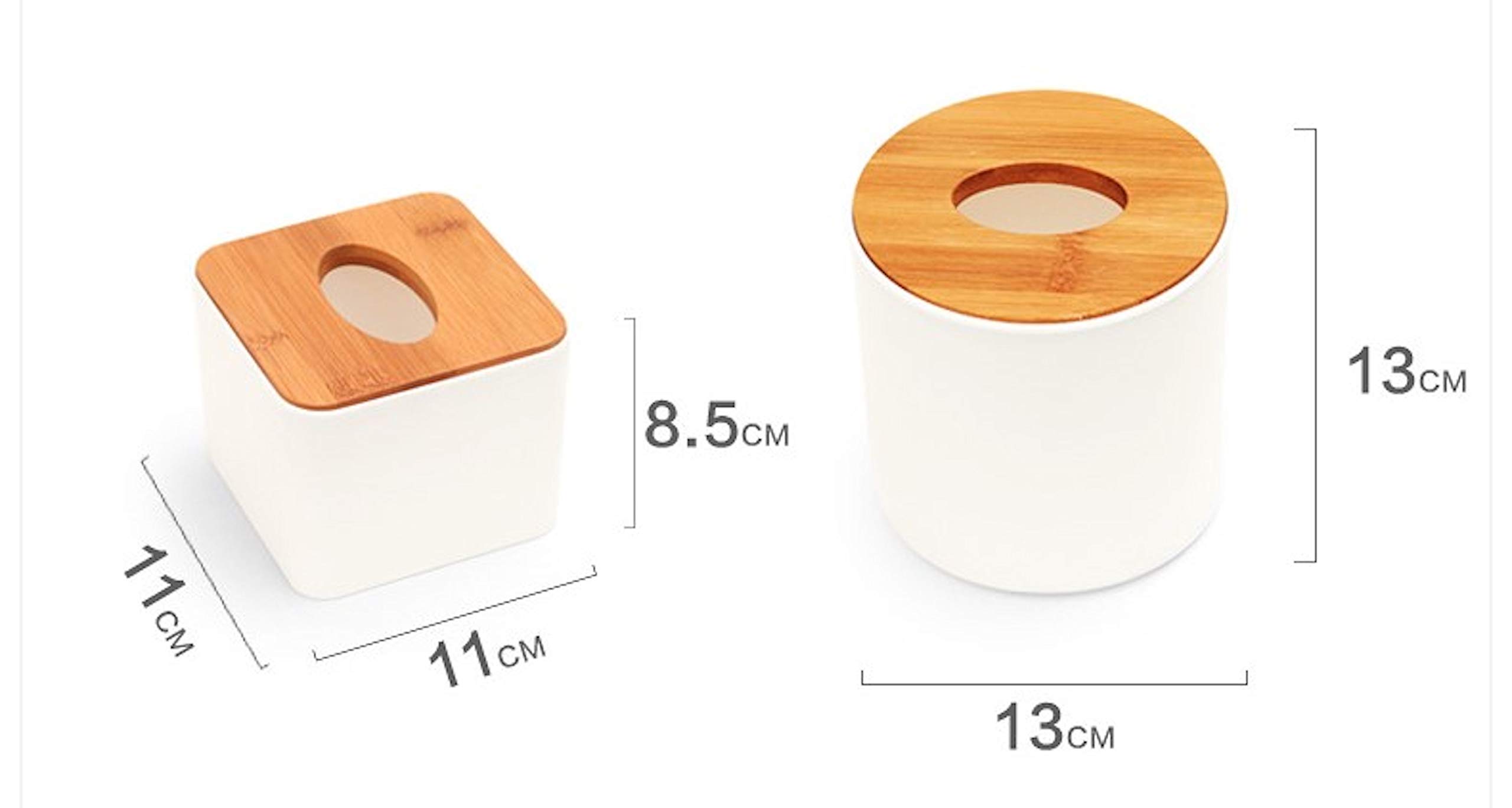 Modern Wooden Tissue Box Holder - Stylish Bathroom, Dining Table & Bedroom Storage Organizer - Decorative Napkin Box Cover for Home & Office (Cube Design) - Perfect for Living Room, Guest Bath & Kitchen Countertop Organization