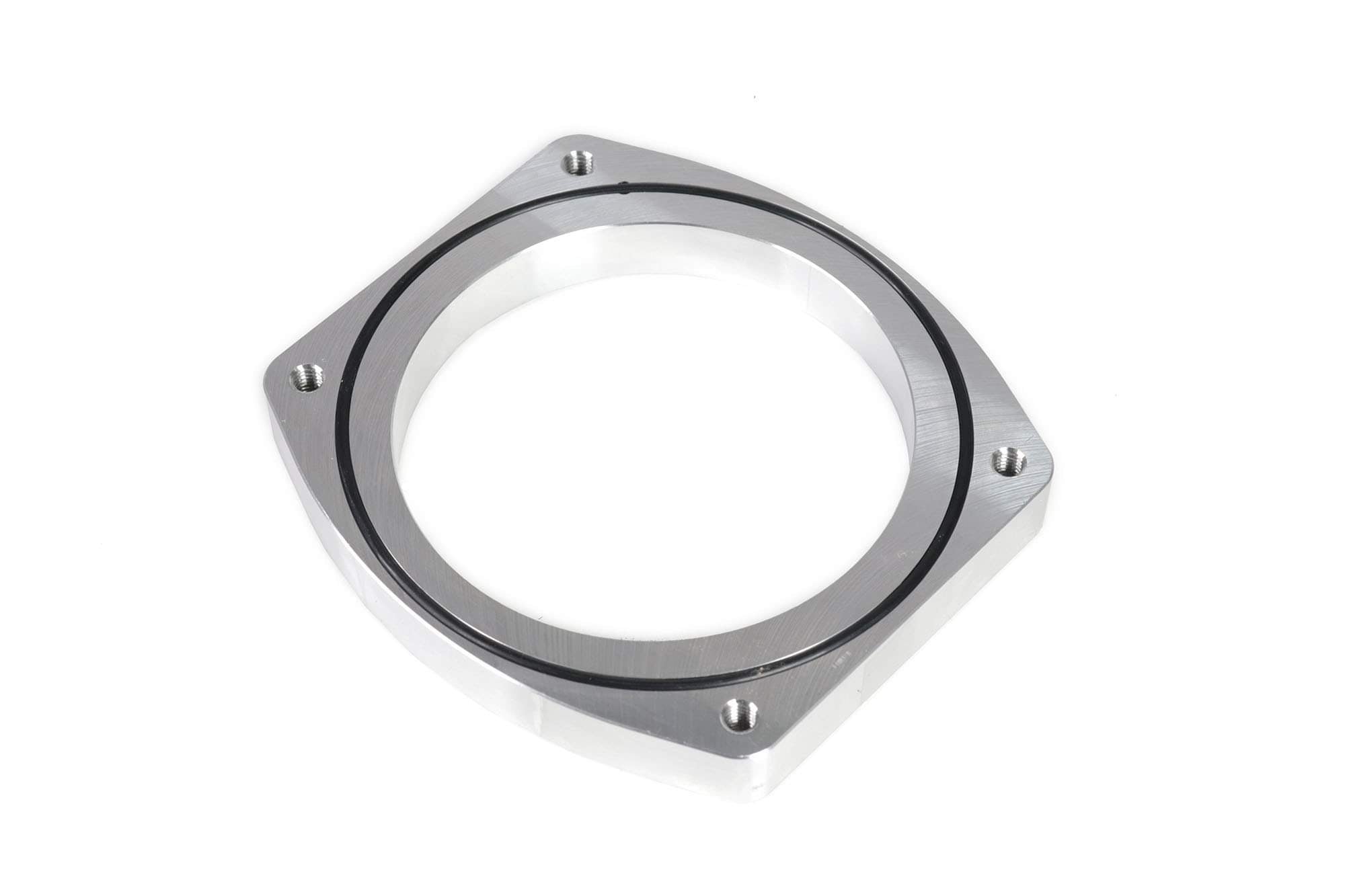 ICON 92mm Aluminum Throttle Body Weld Flange for LS Engines (4 Bolt Pattern) - High Performance Upgrade for Chevy, GMC, Cadillac - Perfect for Racing, Street Performance & Engine Builds