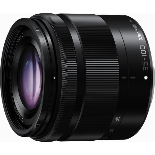 Panasonic Lumix G VARIO 35-100mm f/4.0-5.6 ASPH MEGA OIS Lens for Micro Four Thirds Cameras - Perfect for Travel, Portrait & Wildlife Photography