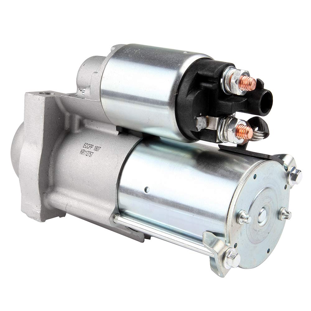 ECCPP Starter Compatible with Chevrolet Silverado 1500, GMC Sierra 1500, Express & Savana Vans, Tahoe, Yukon, Yukon XL, Canyon (2009-2013) - Fits 4.8L & 5.3L Engines - Reliable Replacement for Cold Weather & Off-Road Driving