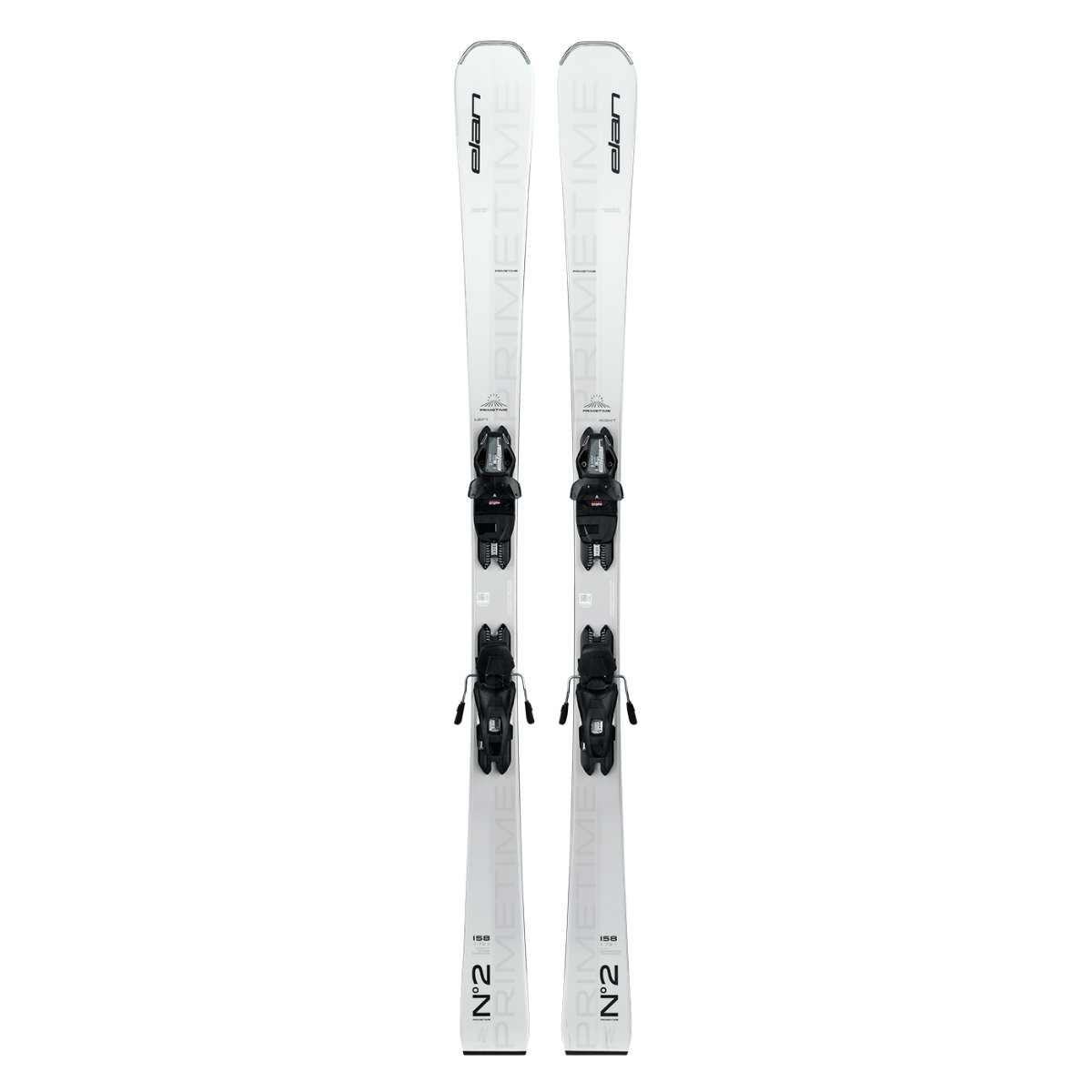 Elan PRIMETIME No.2 W PS Ski with EL 9.0 DB586018 Binding 2025 - Perfect for All-Mountain Skiing and Freeride Adventures