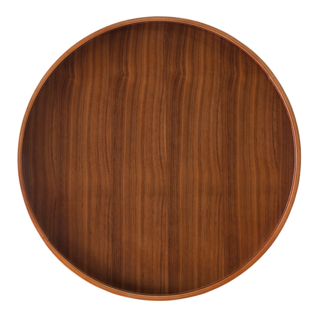 Softline Drum Pouf Tray - Versatile Ottoman Storage Tray for Living Room, Bedroom, or Nursery - Perfect for Holding Remote Controls, Books, and Decor
