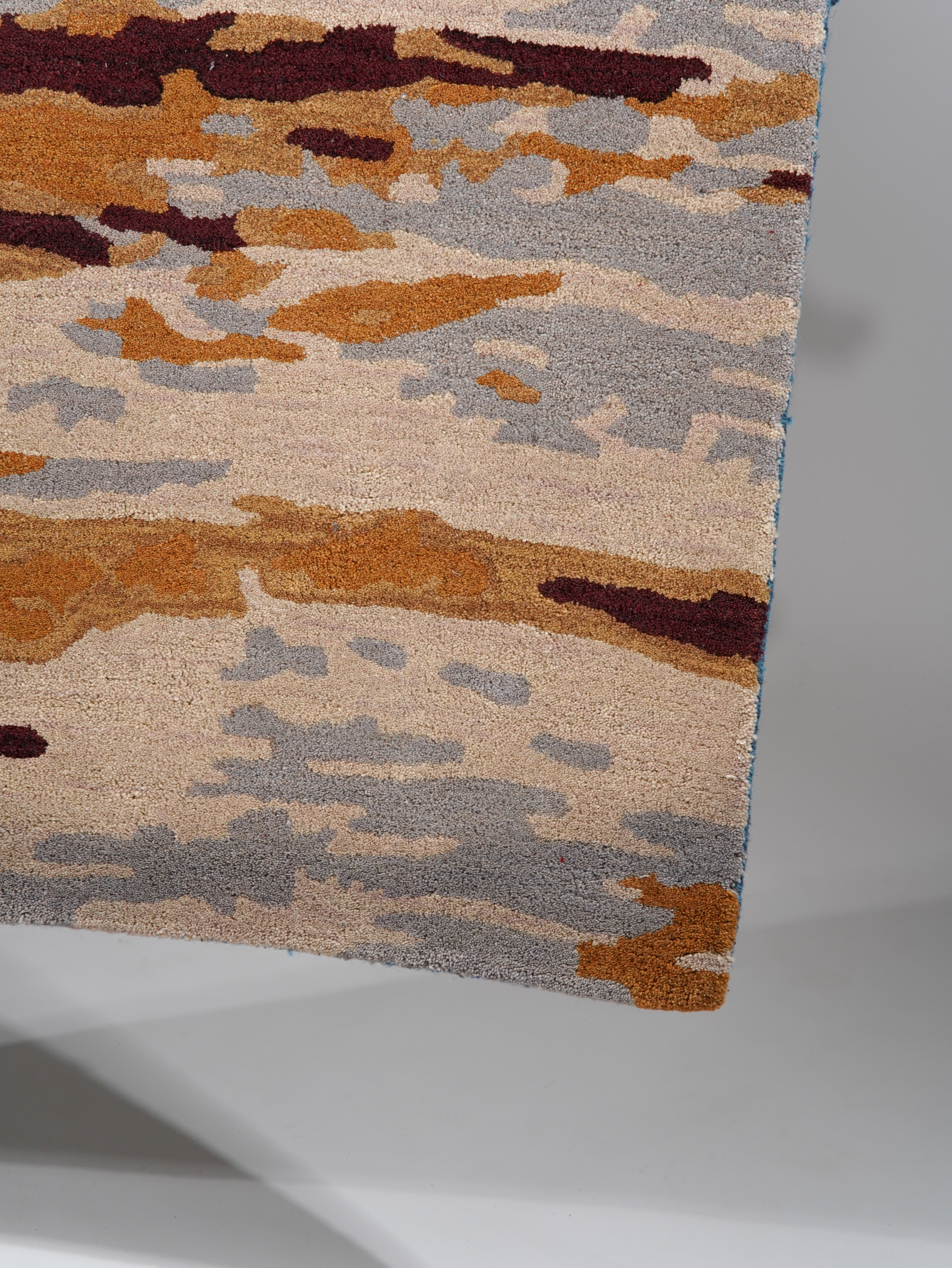 Abyss Hand Tufted Rug - Premium Soft Modern Area Rug for Living Room, Bedroom, Dining Room - Non-Slip Comfortable Floor Carpet for Home Decor