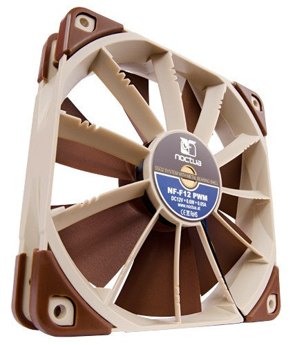Noctua NF-F12 PWM 120mm Premium Cooling Fan - High Performance, Quiet PC Case & CPU Cooler for Gaming, Workstations & Home Theater PCs