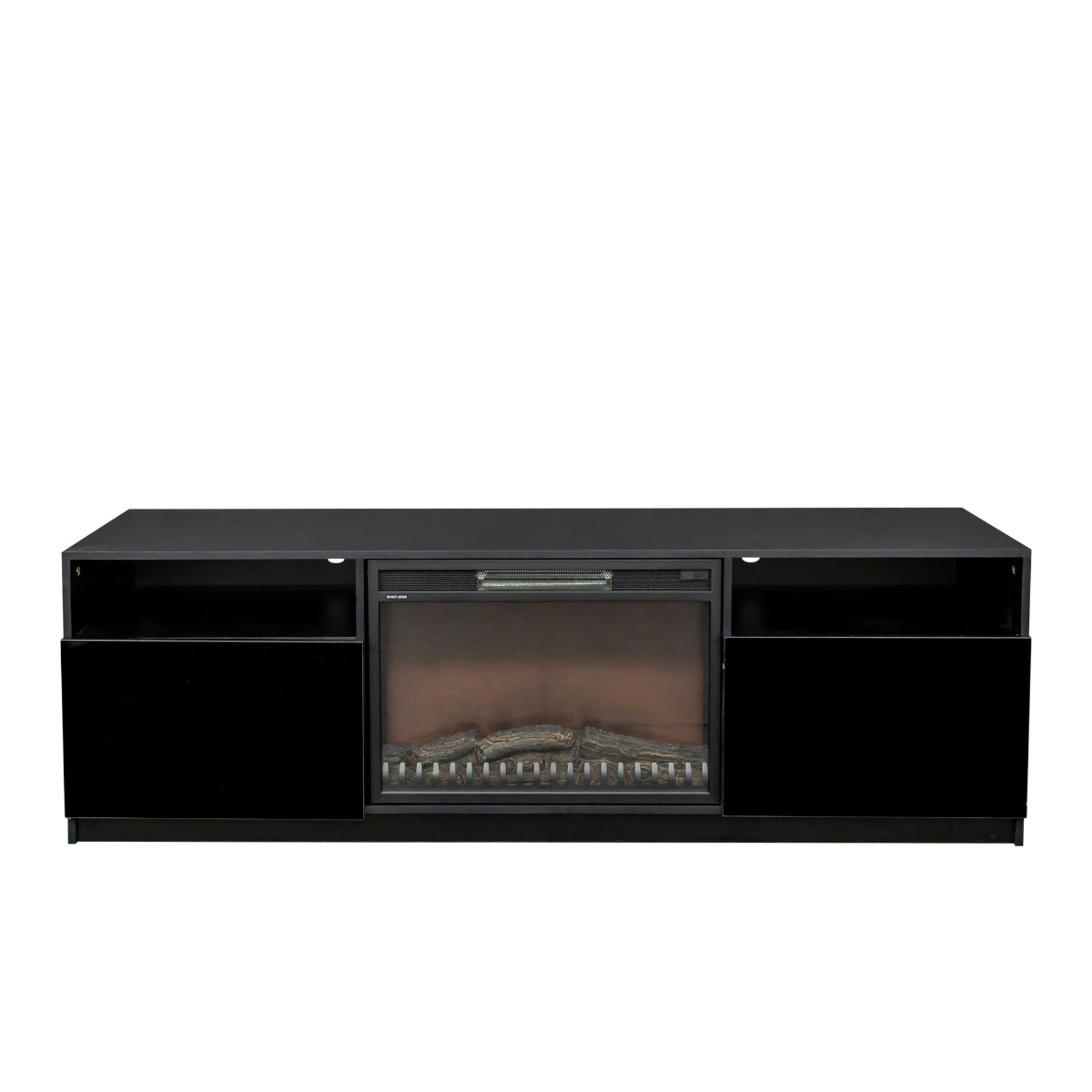 Amari Electric Fireplace TV Stand with Remote Control - 60 Inch Modern Entertainment Center for Living Room, Bedroom - Warm & Stylish Home Decor for Winter
