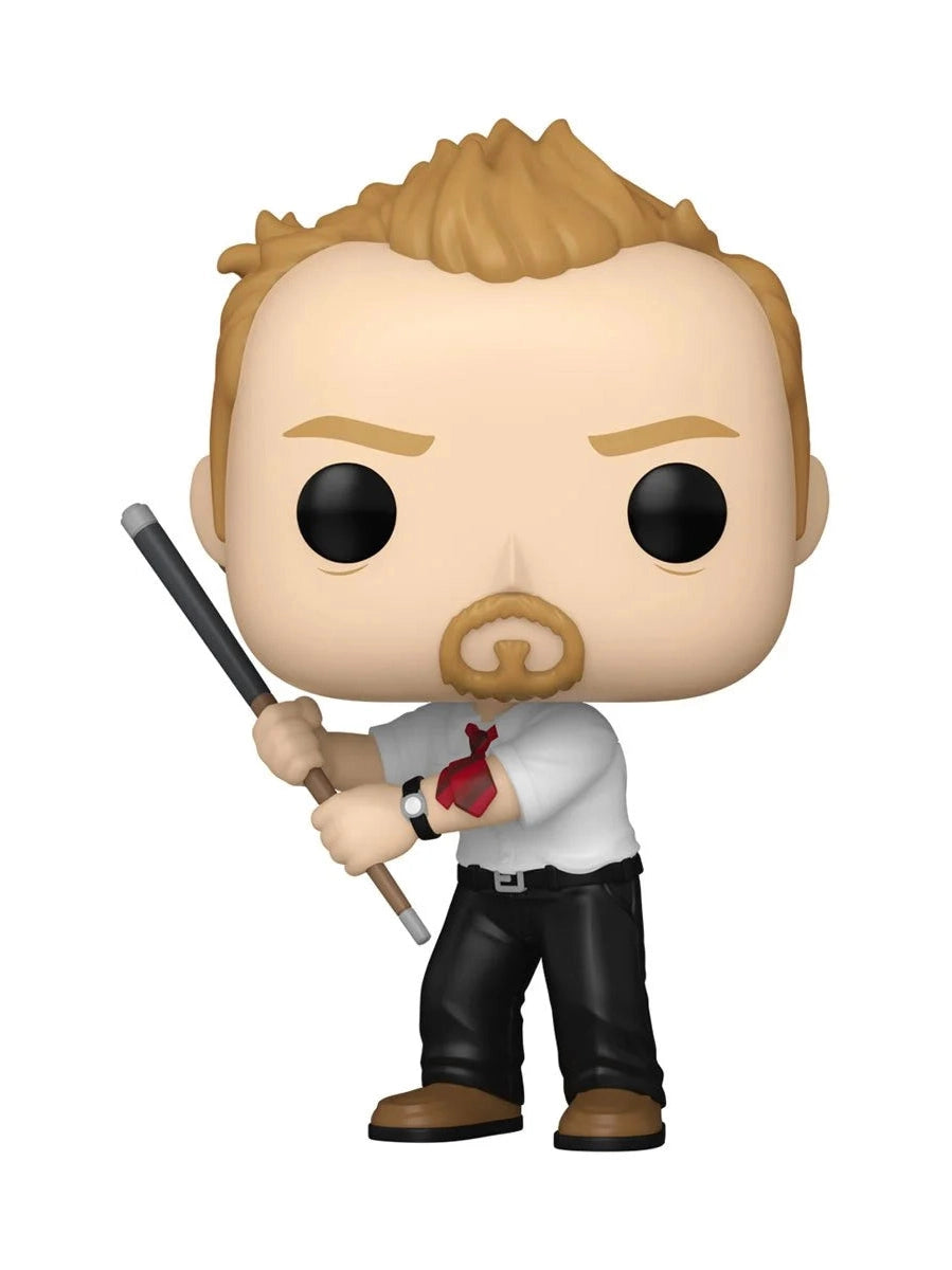 Shaun of the Dead Collectible Figure with Pool Cue - Specialty Series Action Figure for Horror Movie Fans and Home Decor Display