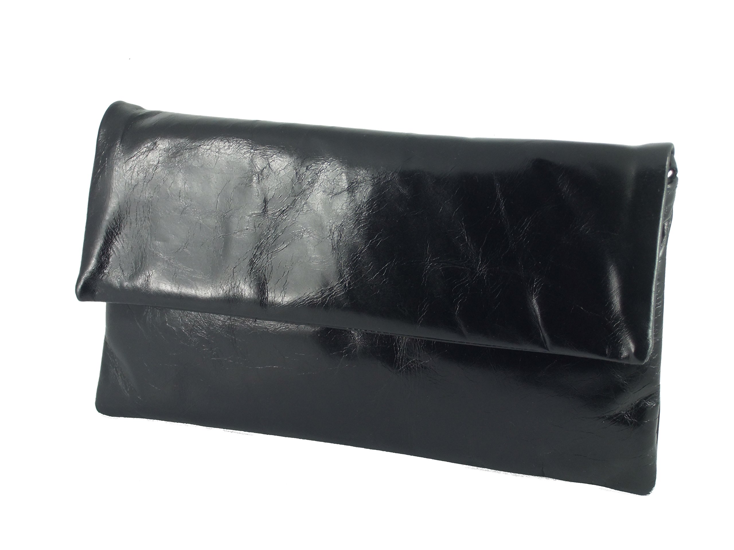 LONI Women's Compact Genuine Leather Clutch Shoulder Bag - Elegant Wedding & Evening Party Purse for Special Occasions, Date Nights & Formal Events