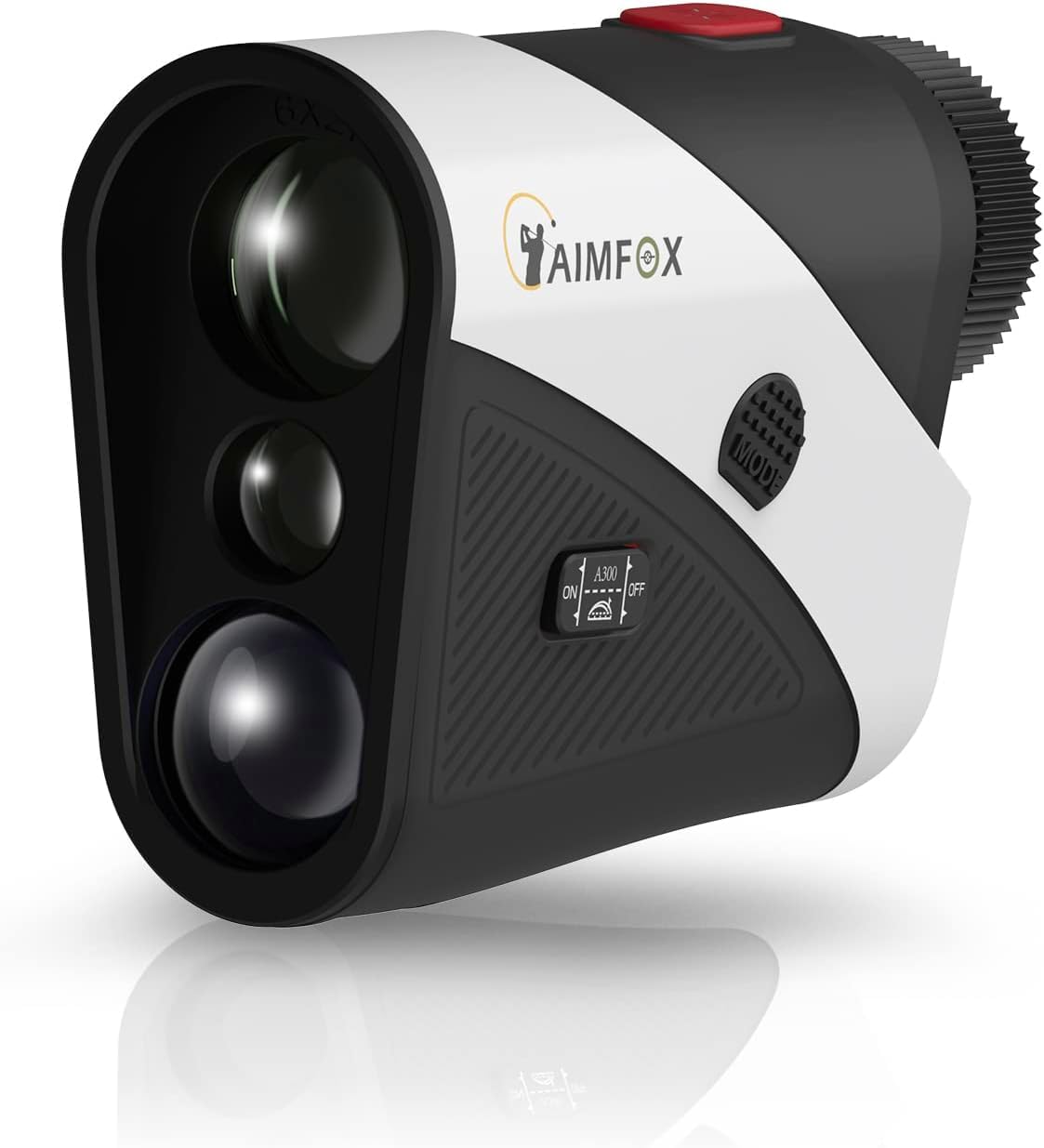 Professional Golf Laser Rangefinder with Slope Switch - A300 Portable Yardage Finder, Accurate & Fast Focus, Wide View for Golfers | Perfect for Course Play & Tournament Training