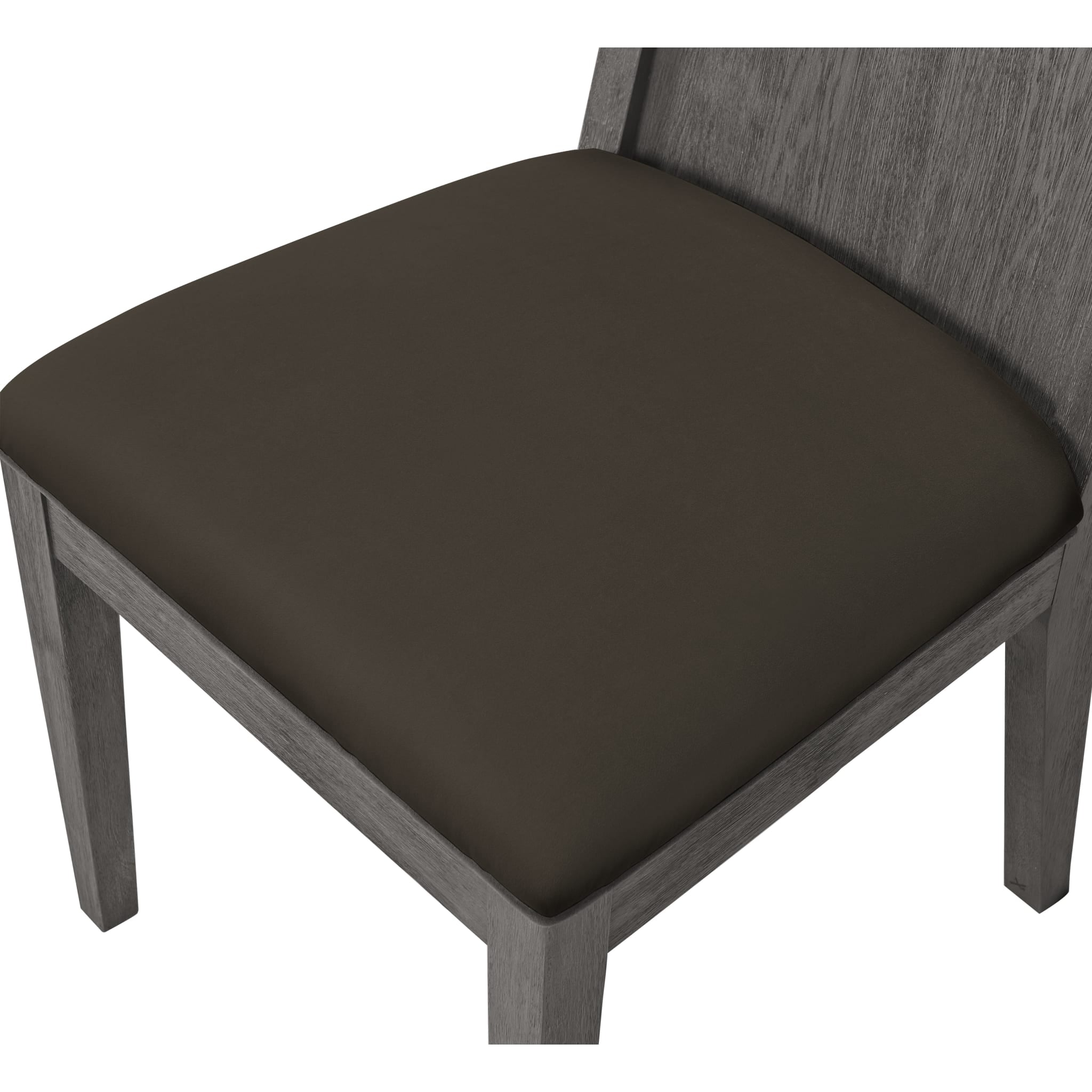 Modern Thunder Grey Plata Dining Chair - Elegant & Comfortable for Kitchen, Dining Room, or Breakfast Nook - Perfect for Home & Restaurant Use