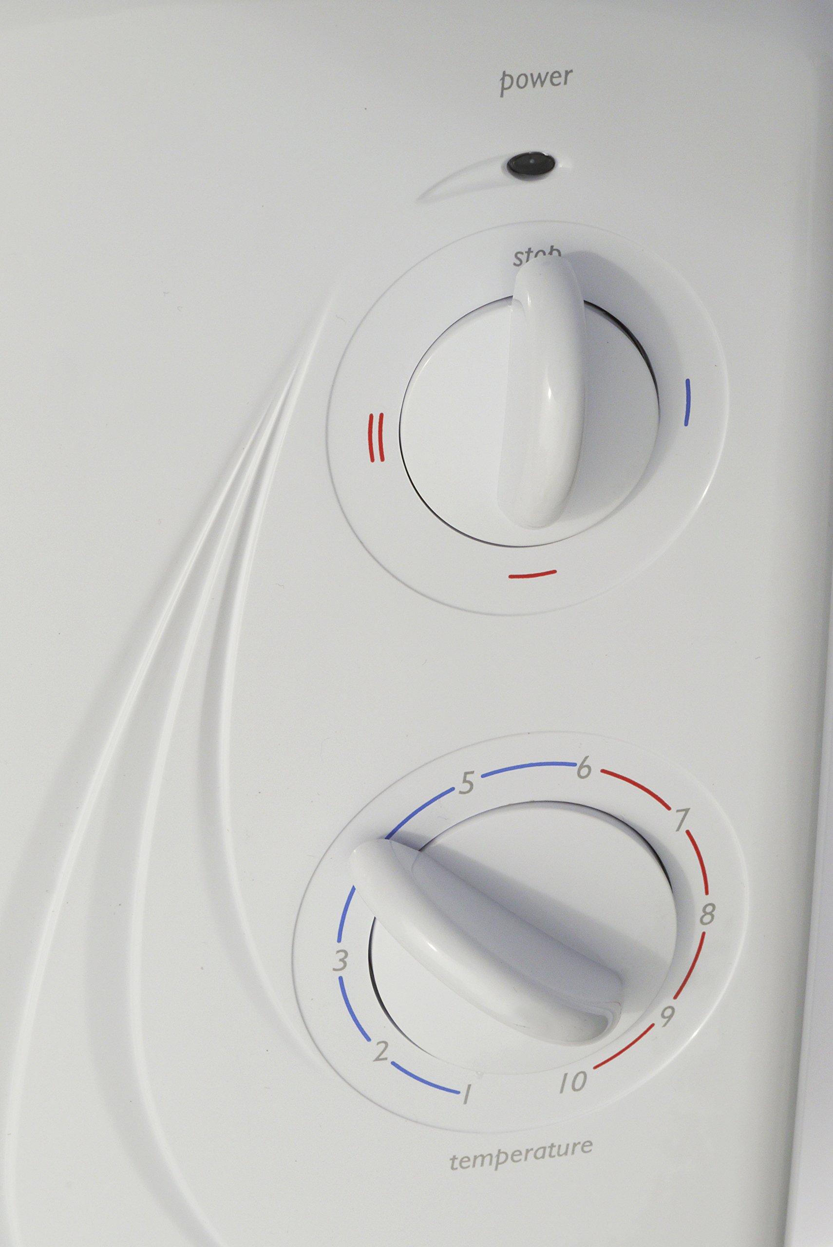 Triton Seville 8.5kW Electric Shower - High Power Instant Hot Water Heater for Bathroom & Shower - Perfect for Homes, Apartments, and Small Spaces