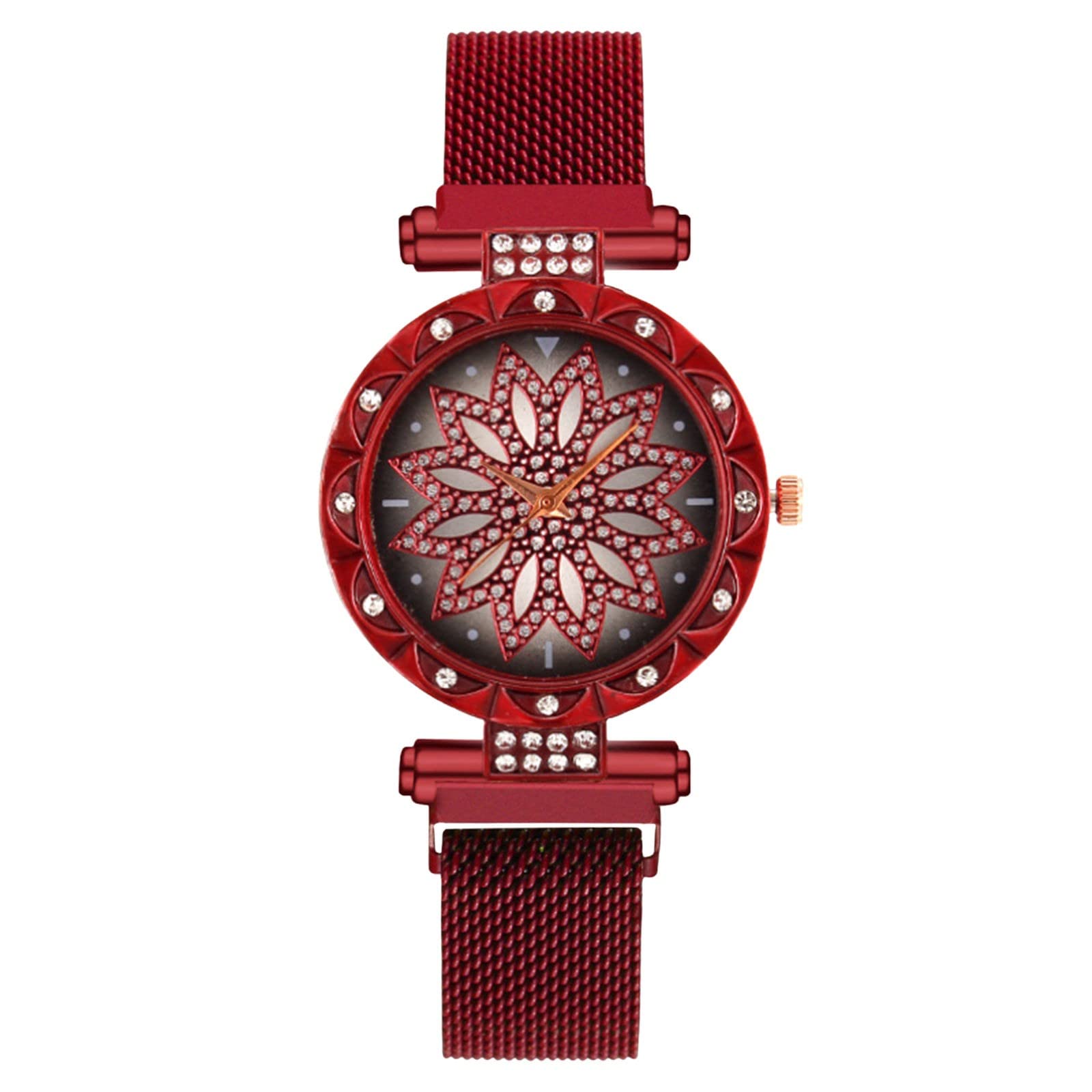 Elegant Women's Quartz Watch - Magnetic Strap, Fashionable & Comfortable for Running, Work & Everyday Wear