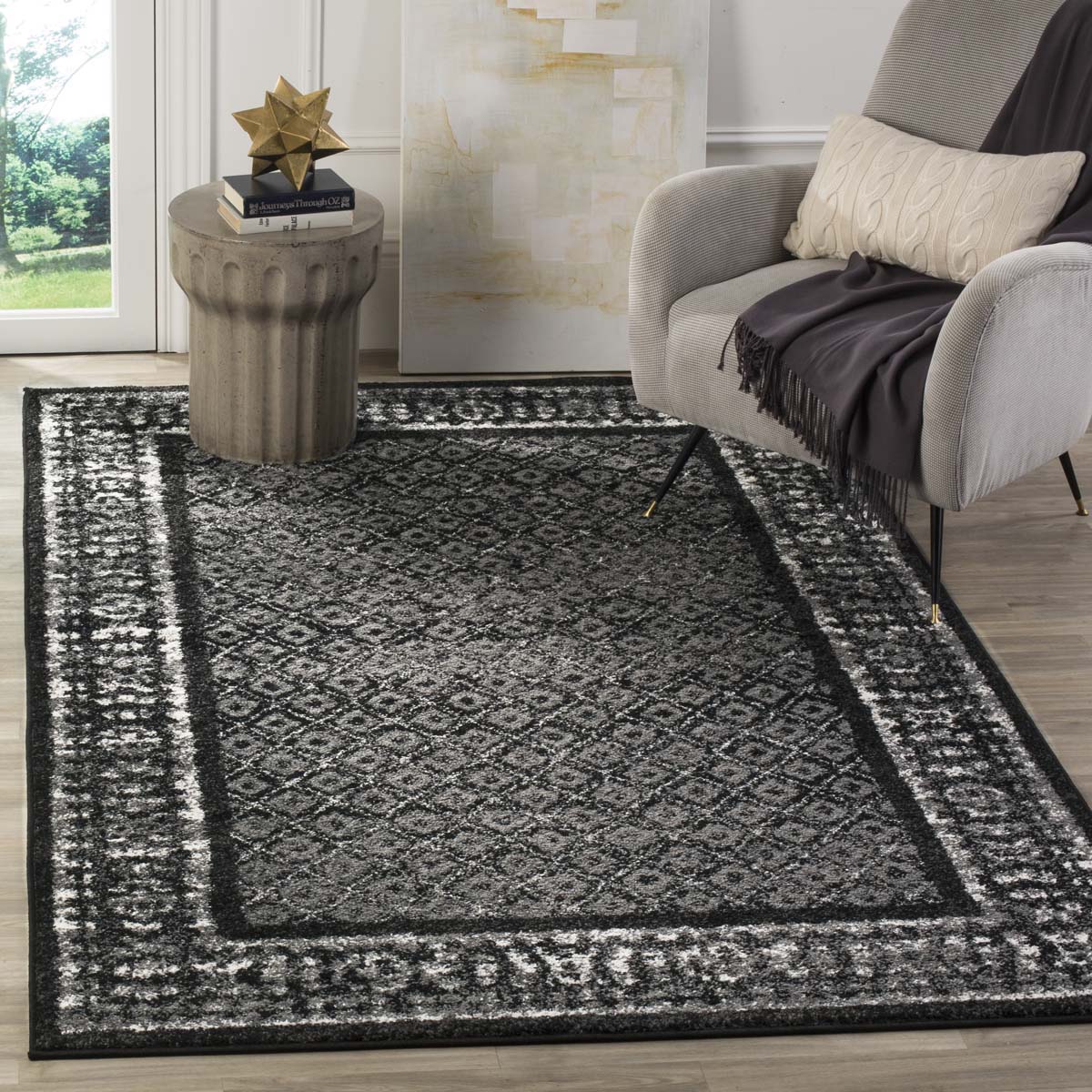 Safavieh ADR110 Adirondack 110 Rug - Soft & Durable Indoor/Outdoor Area Rug for Living Room, Bedroom, Patio & Deck