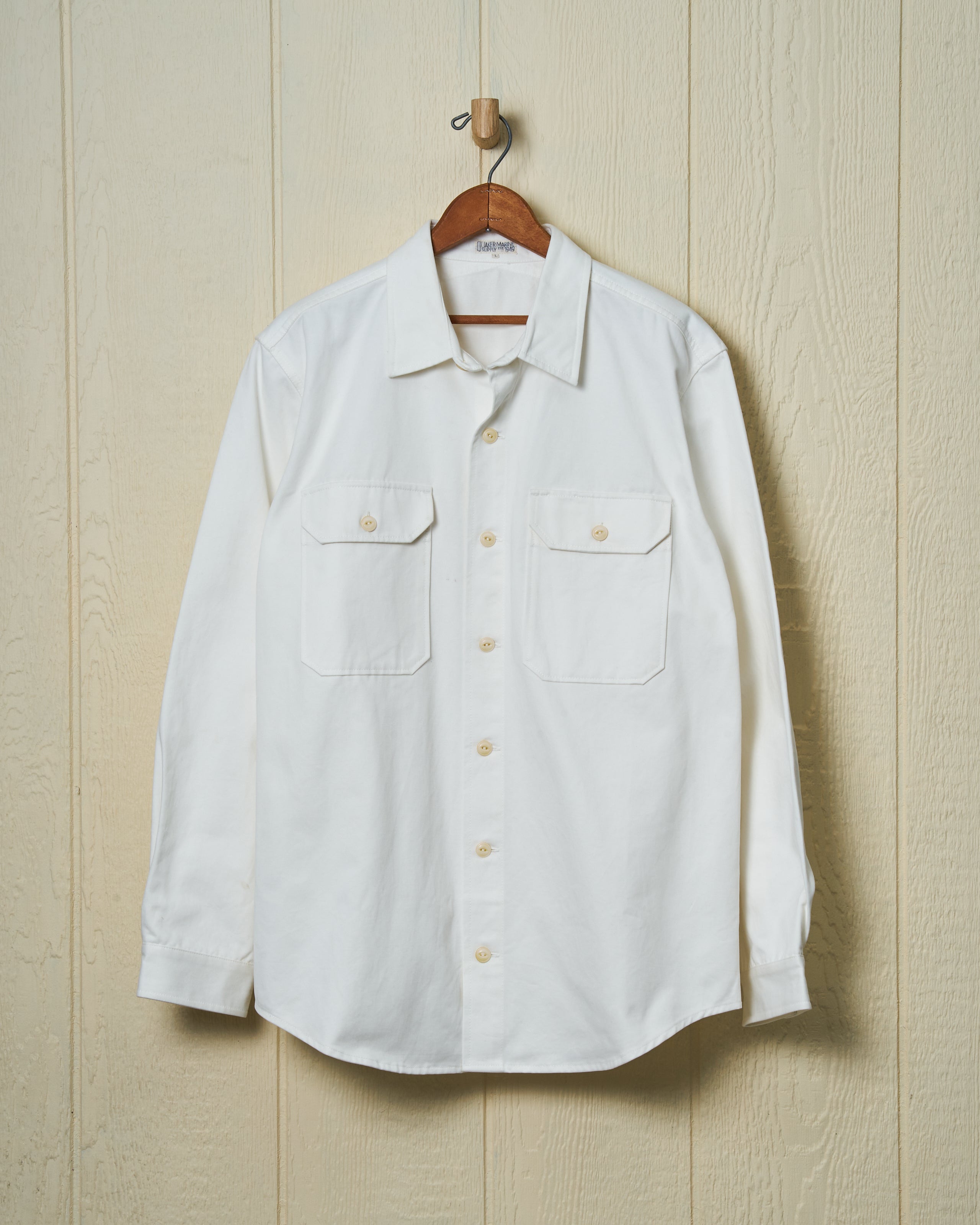 MacArthur White Twill Shirt - Classic Casual Button Down for Men | Perfect for Office, Business Meetings & Everyday Wear