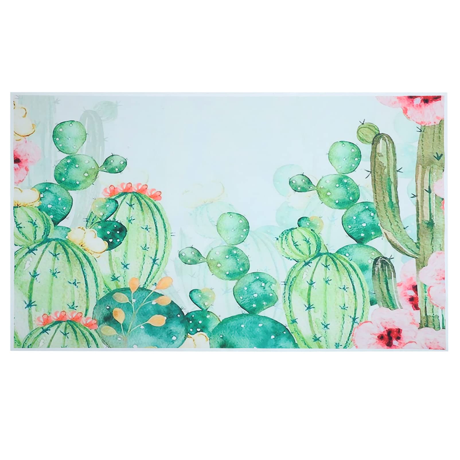 Premium Mobestech Tropical Floral Backdrop - Summer Botanical Plant Decor for Home, Wedding, Party & Photo Studio Background