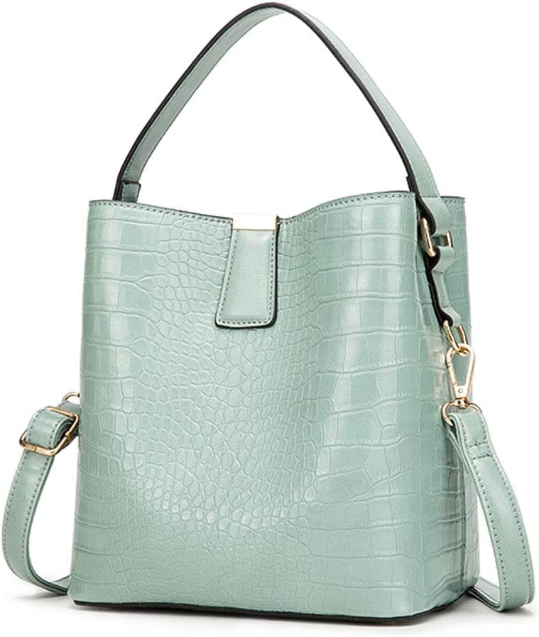 Stylish Women's Crossbody Bag - PU Leather Shoulder Purse with Adjustable Strap, Mint Green Handbag for Daily Use, Travel & Shopping