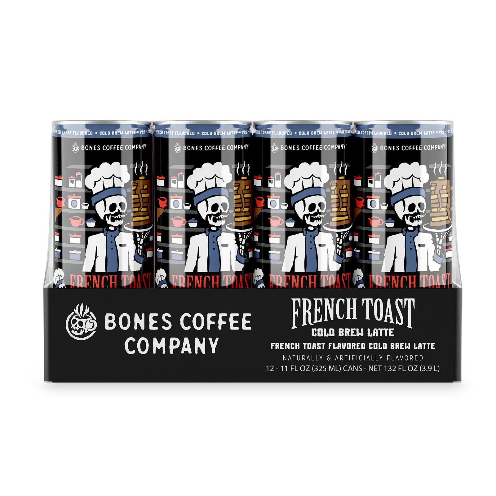 French Toast Cold Brew Latte - Sweet & Creamy Coffee Drink for Breakfast, Dessert & Relaxation | Perfect for Home, Office & Cafes