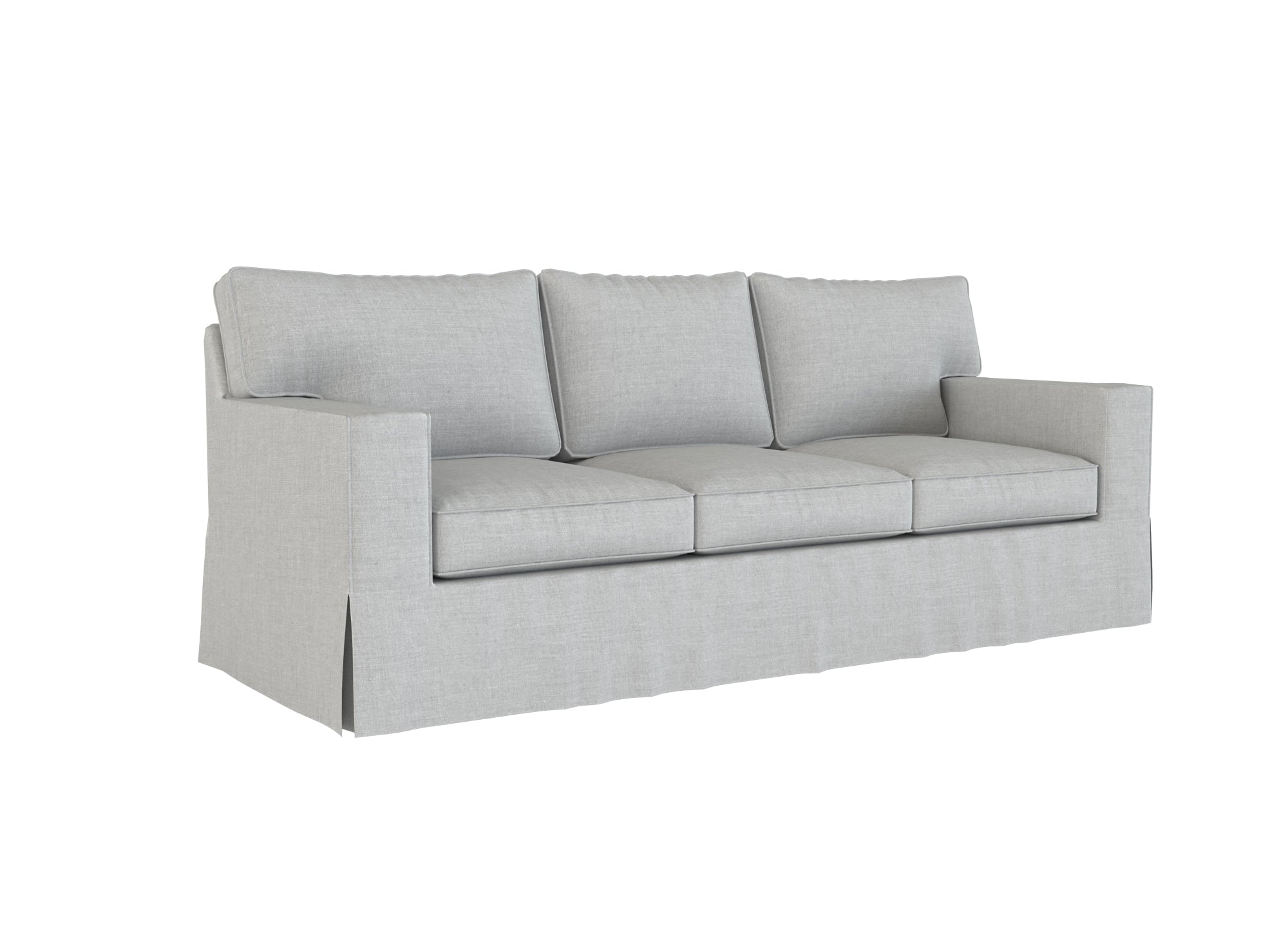 PB Buchanan Grand Sofa Slipcover - Square Arm Design for 89.5
