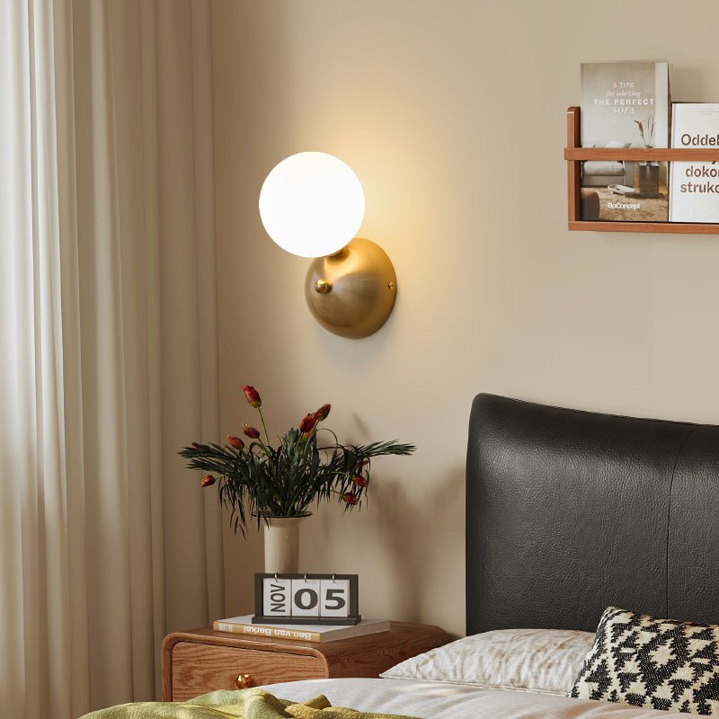 Ceres Wall Lamp - Modern LED Sconce Light for Bedroom, Living Room & Hallway - Energy Efficient Dimmable Wall Lighting Fixture for Home Decor