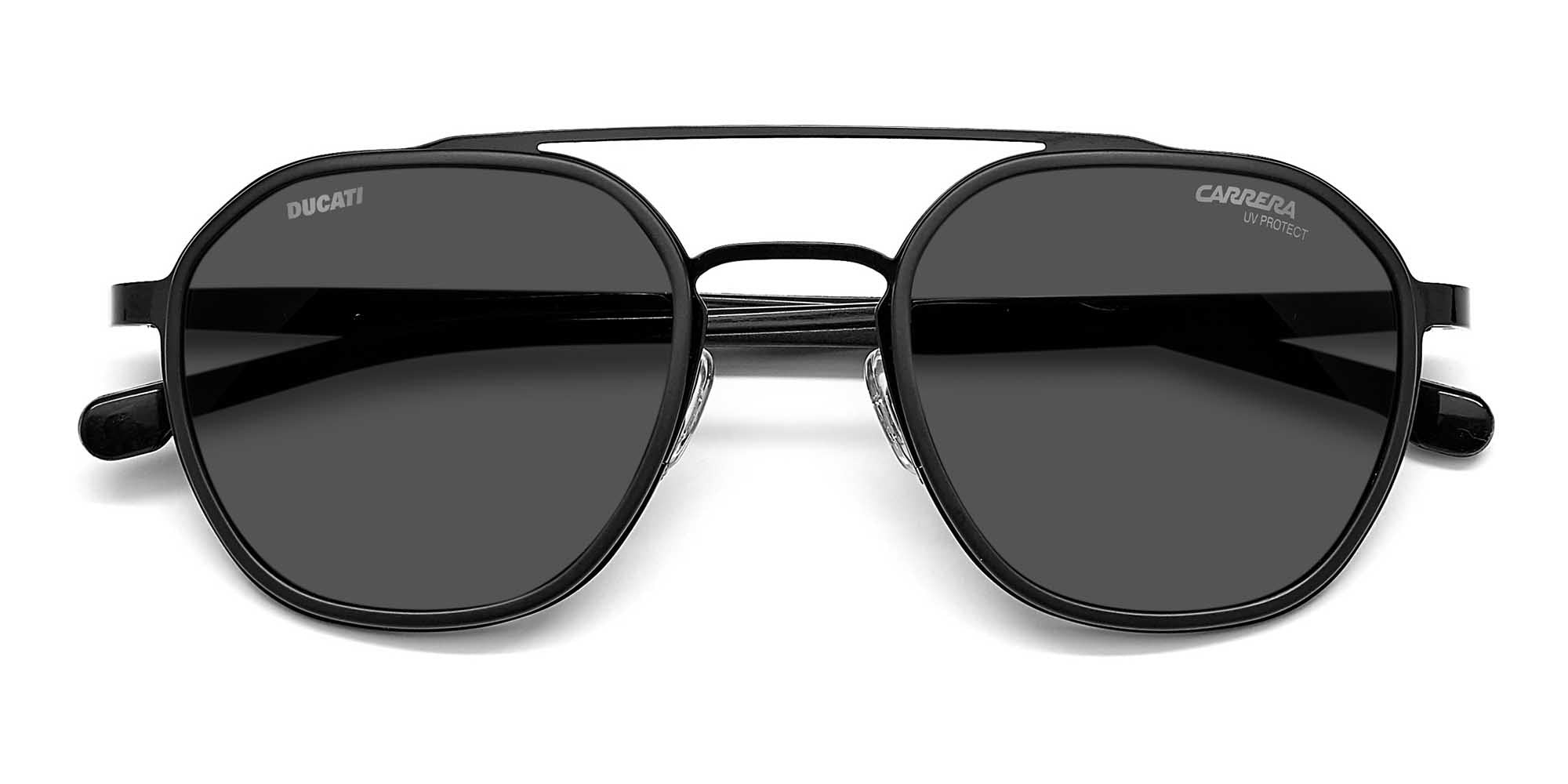 Carrera Ducati CARDUC 005/S Sunglasses - Polarized Motorcycle Riding Glasses for Men & Women - UV Protection for Cycling, Driving, and Outdoor Sports