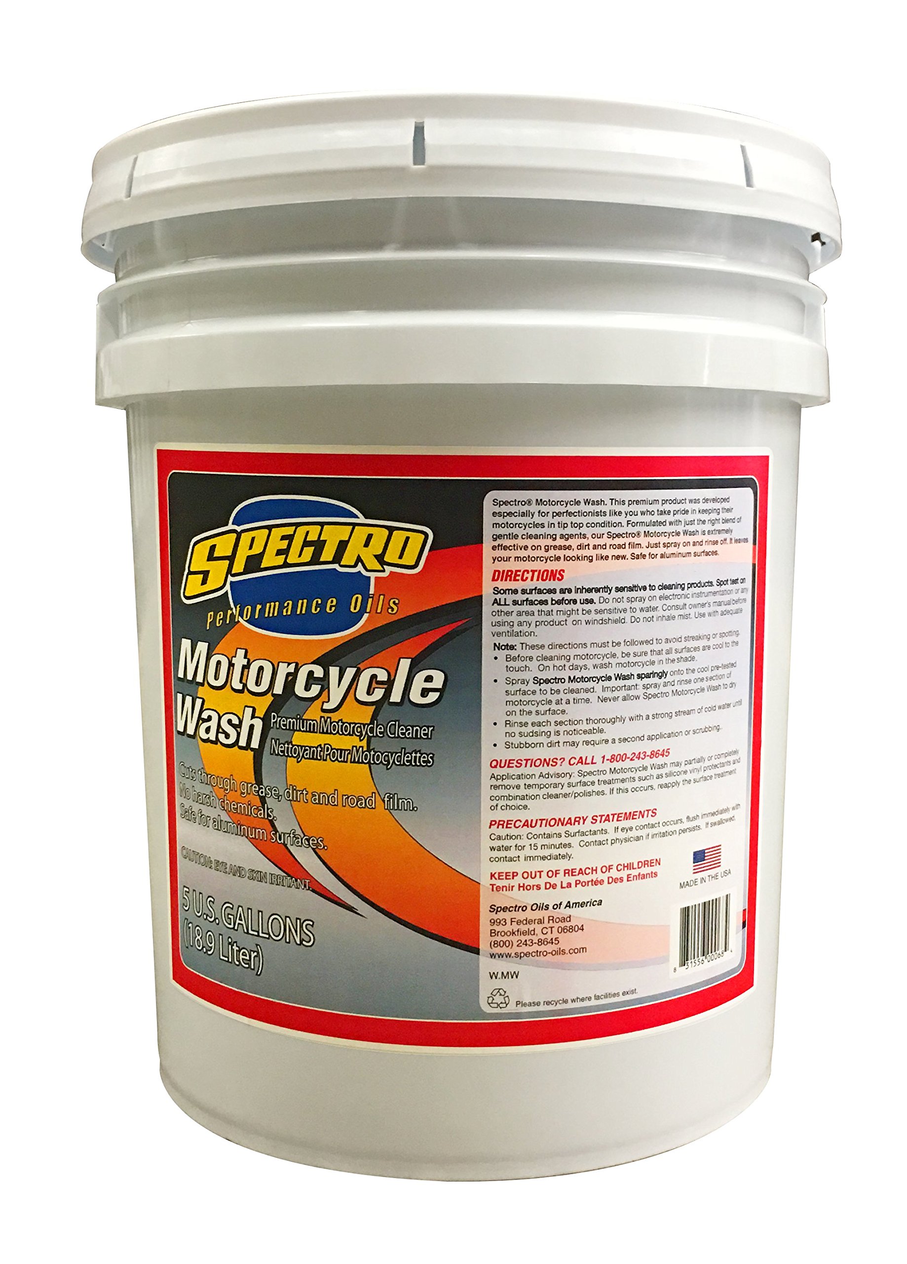 Spectro Oil W.MW Motorcycle Wash - 1 Pack | Premium Bike Cleaner for Dirt, Grease & Grime | Ideal for Motorcycles, ATVs & Dirt Bikes